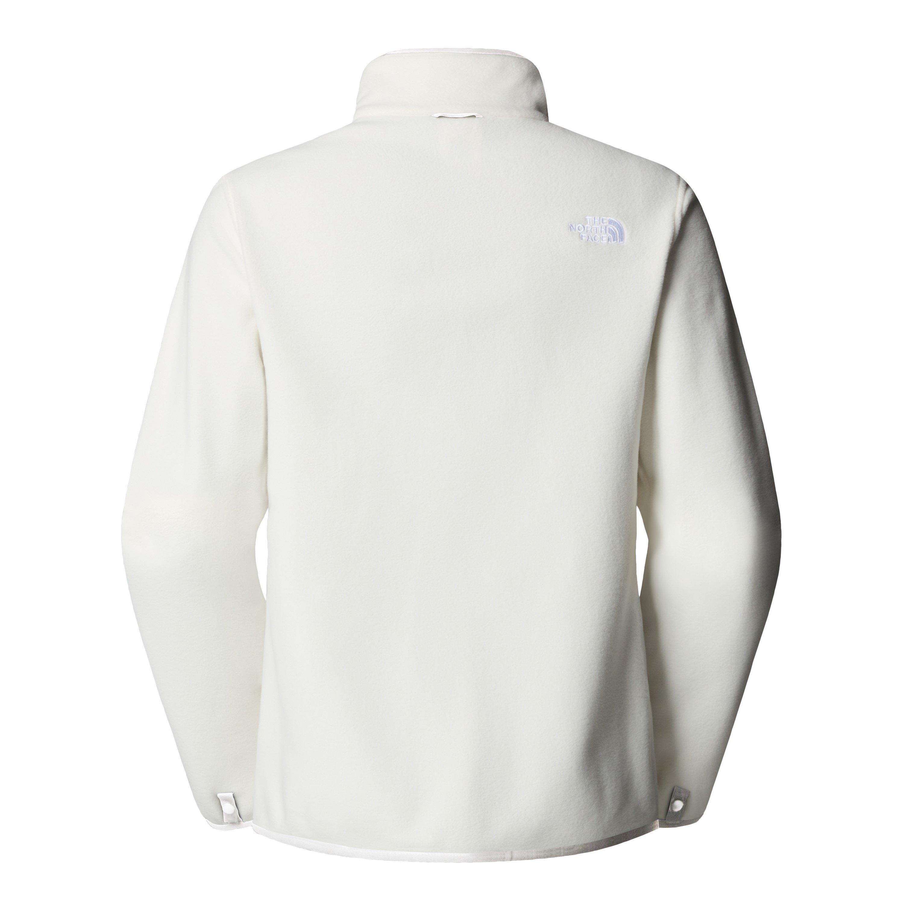 White Dune - The North Face - 100 Glacier Full-Zip Fleece Womens - 2