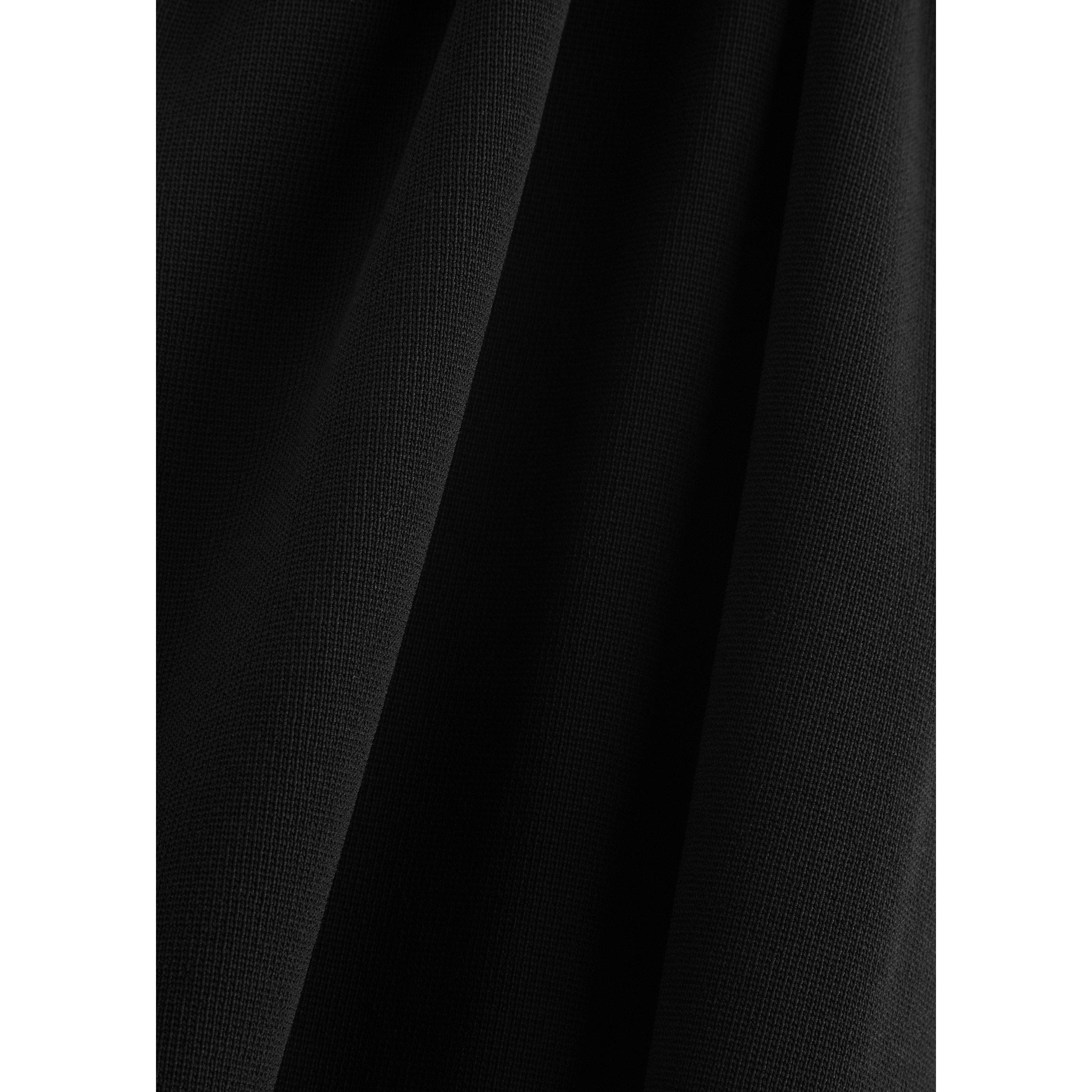 BLACK - AEXAE - LD KNIT POLO MAXI DRESS - 4