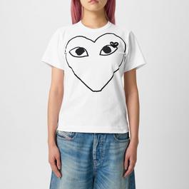 Comme des Garcons PLAY Printed Heart T-Shirt