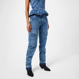 Marant Etoile Vayoneo Denim Cargo Trouser