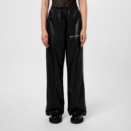 Palm Angels Leather Effect Track Trousers