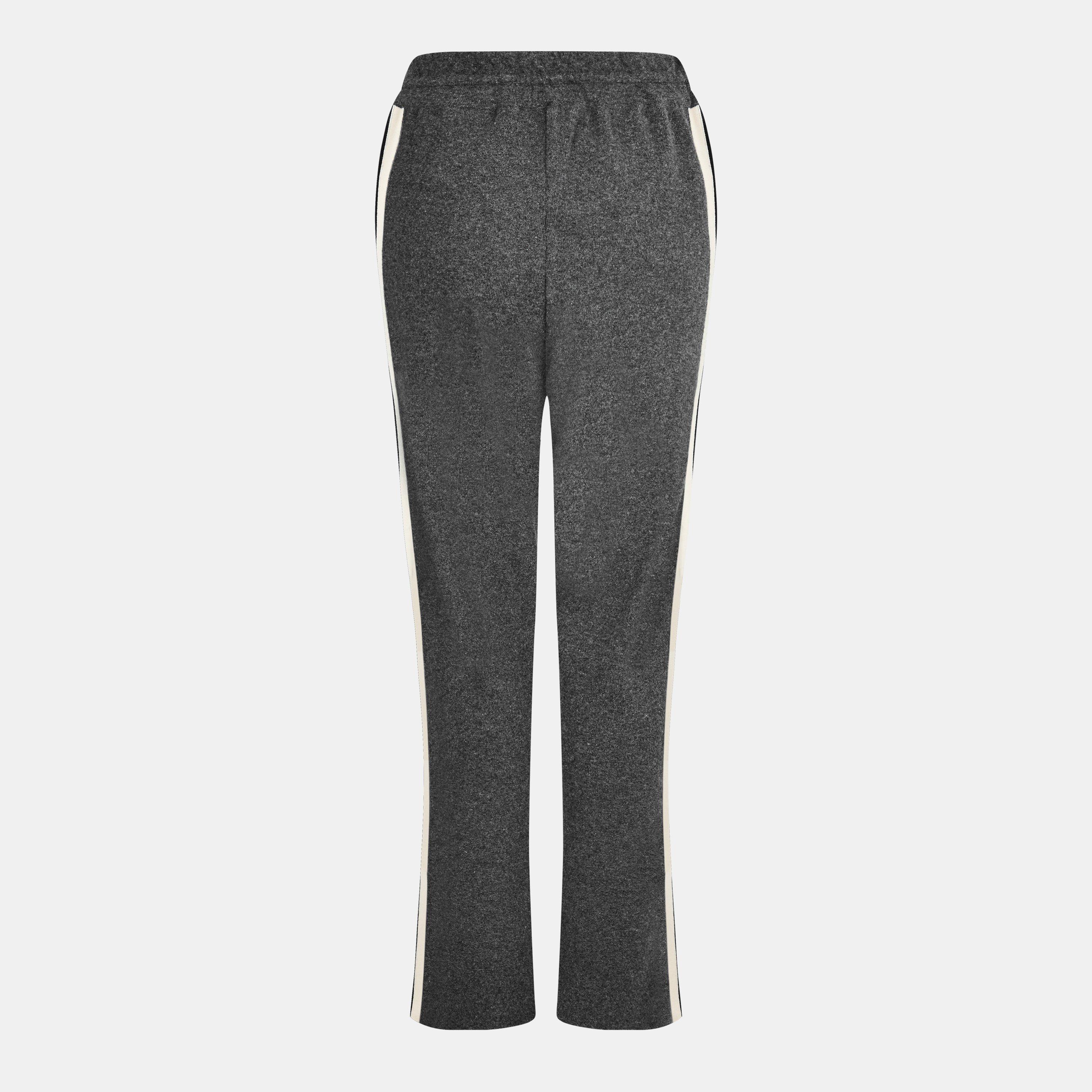 Grey - Palm Angels - Women's Open Hem Woven Joggers - 2