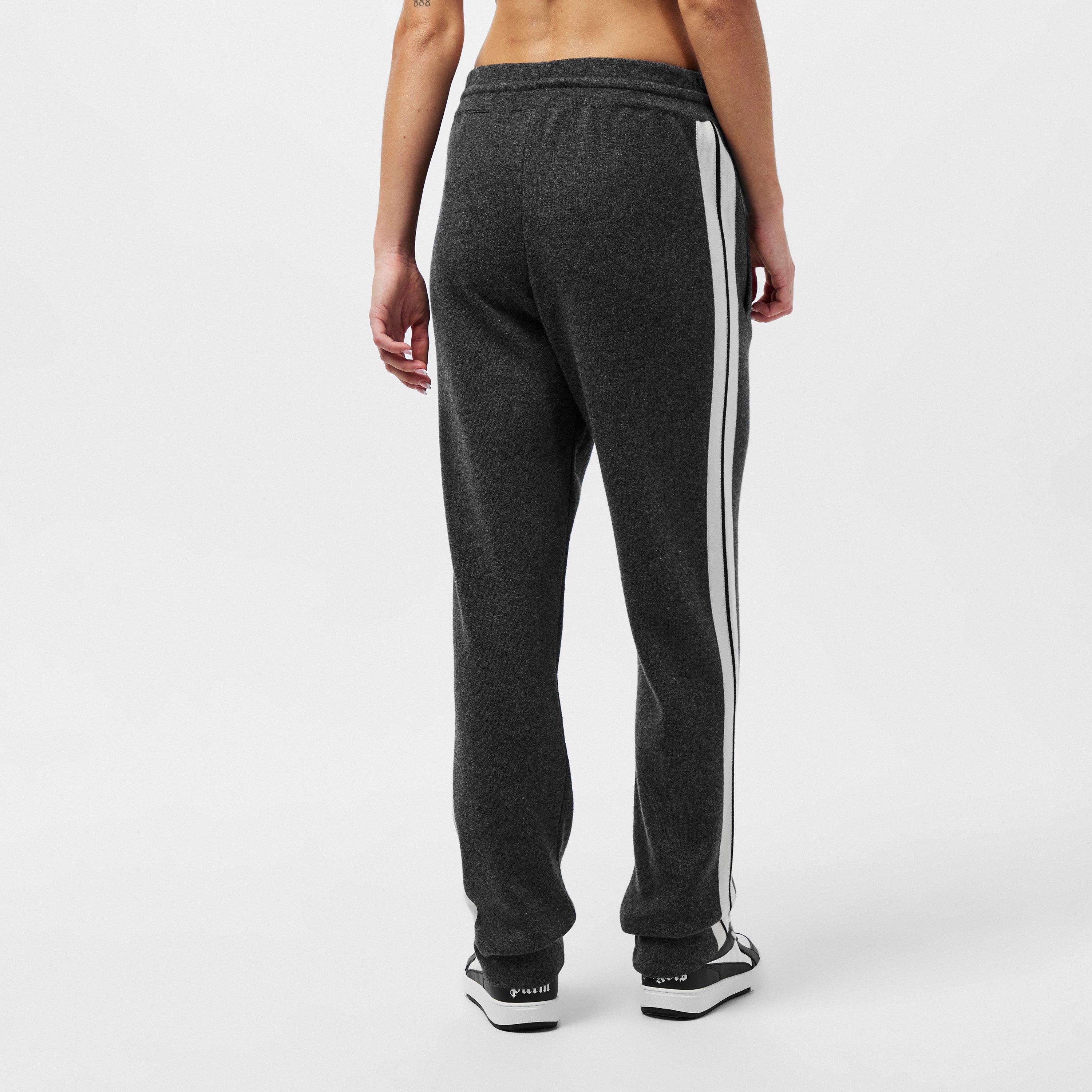 Grey - Palm Angels - Women's Open Hem Woven Joggers - 4