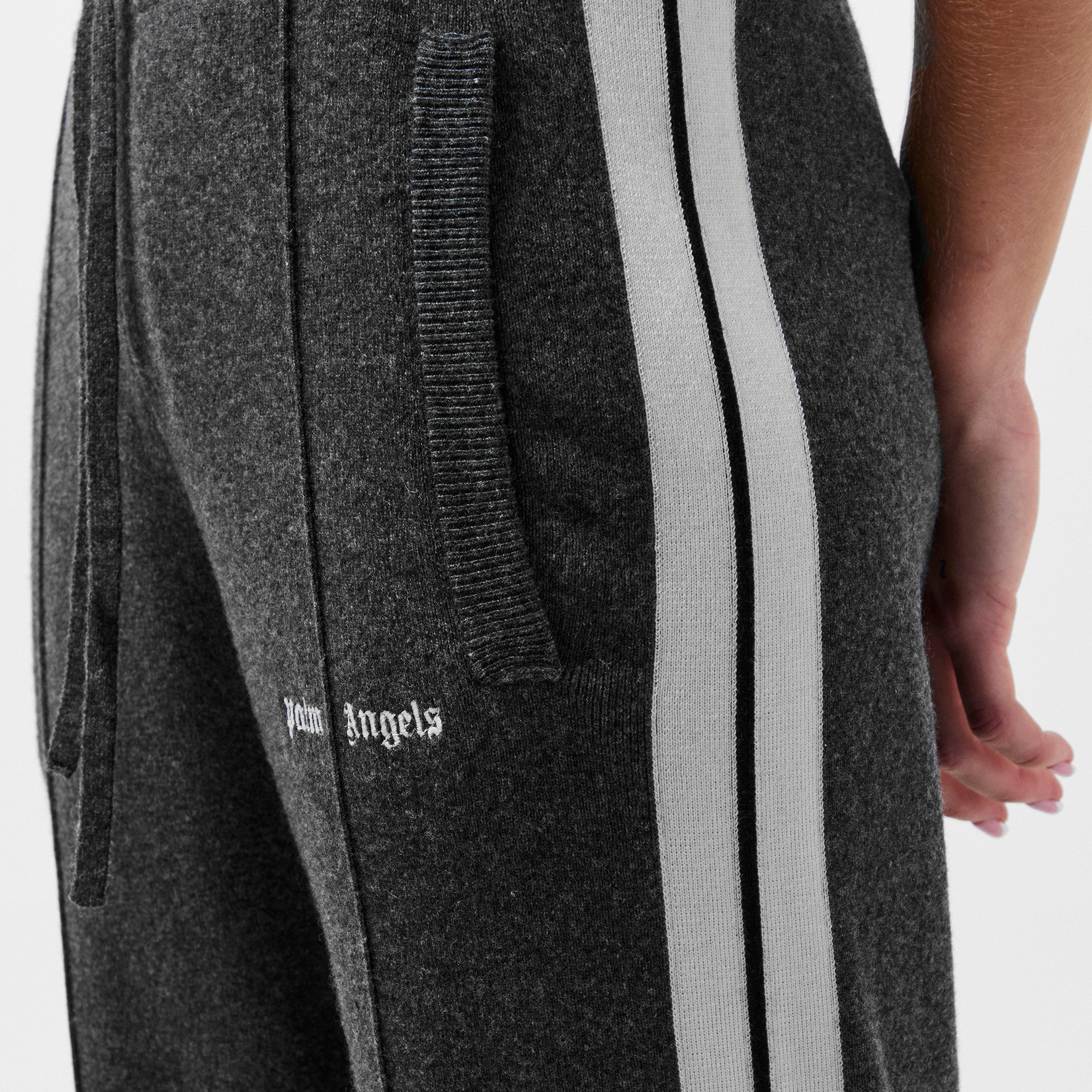 Grey - Palm Angels - Women's Open Hem Woven Joggers - 5