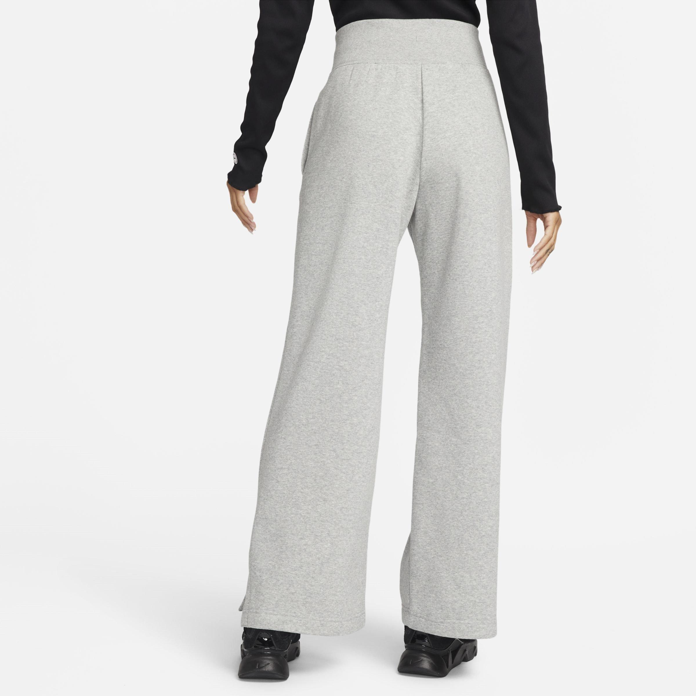 Gris chiné - Nike - Sportswear Phoenix Fleece Women's High-Waisted Wide-Leg Sweatpants - 2