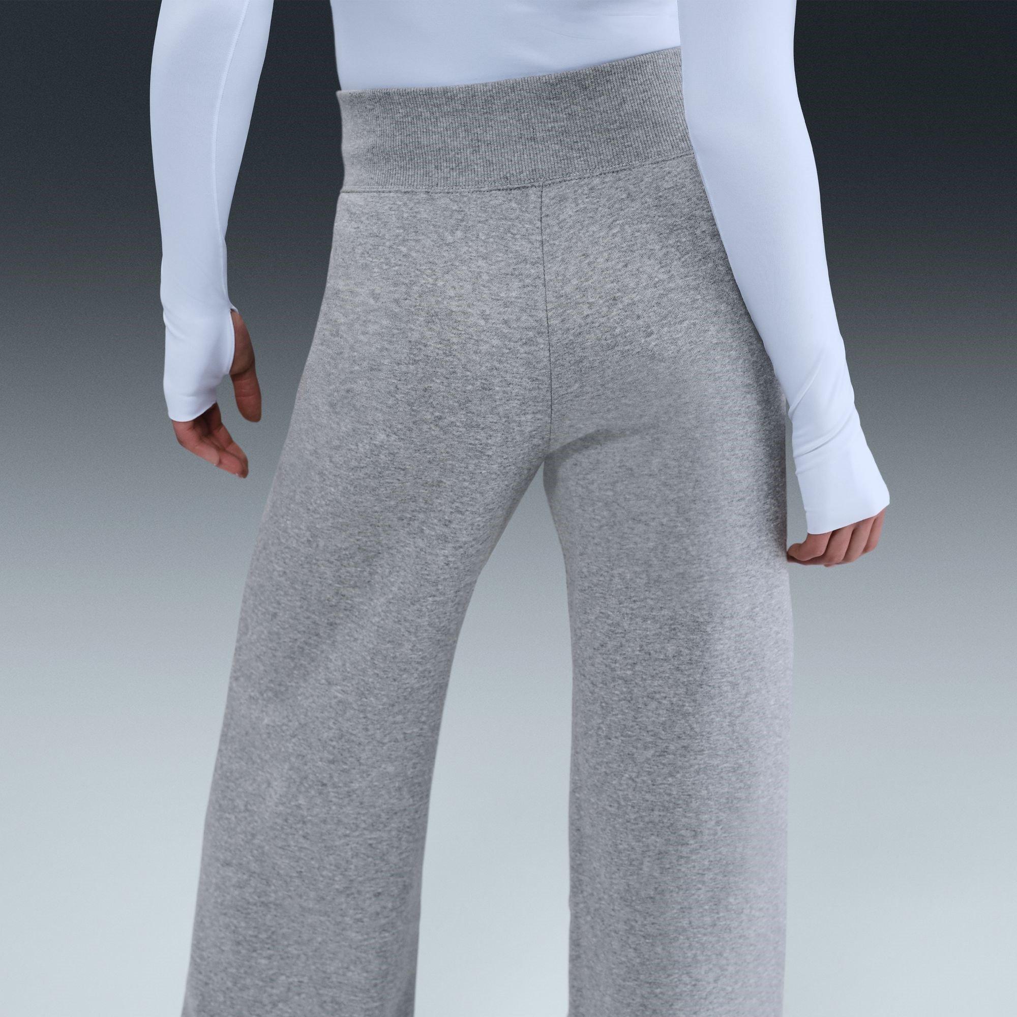 Gris chiné - Nike - Sportswear Phoenix Fleece Women's High-Waisted Wide-Leg Sweatpants - 11