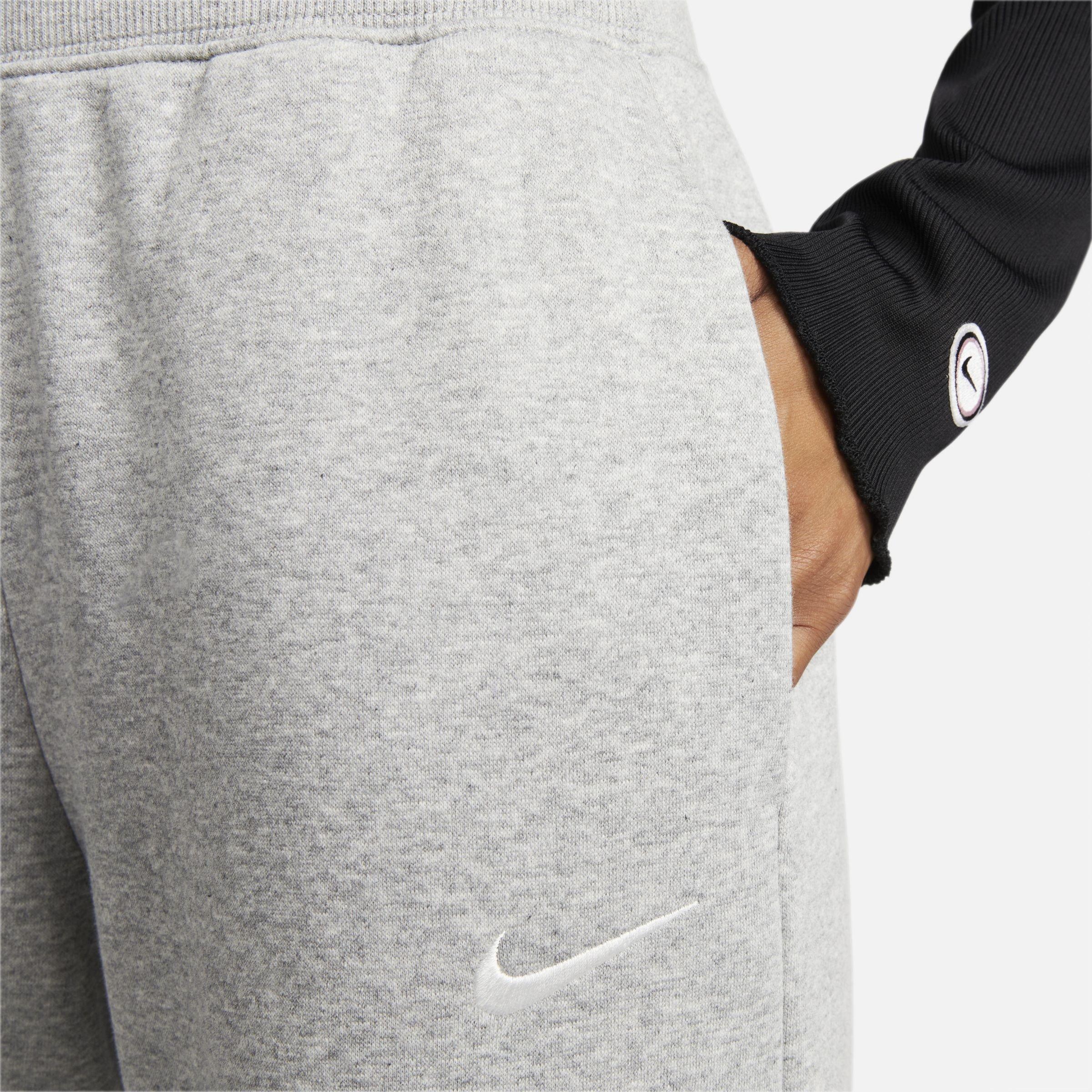 Gris chiné - Nike - Sportswear Phoenix Fleece Women's High-Waisted Wide-Leg Sweatpants - 3