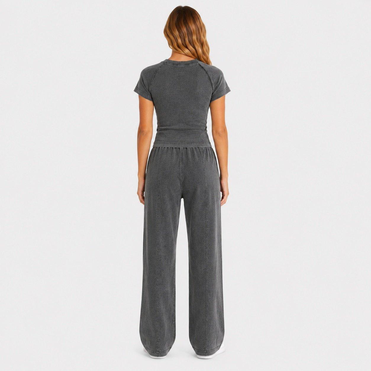 Charcoal - I Saw It First - Acid Wash Jogger - 3