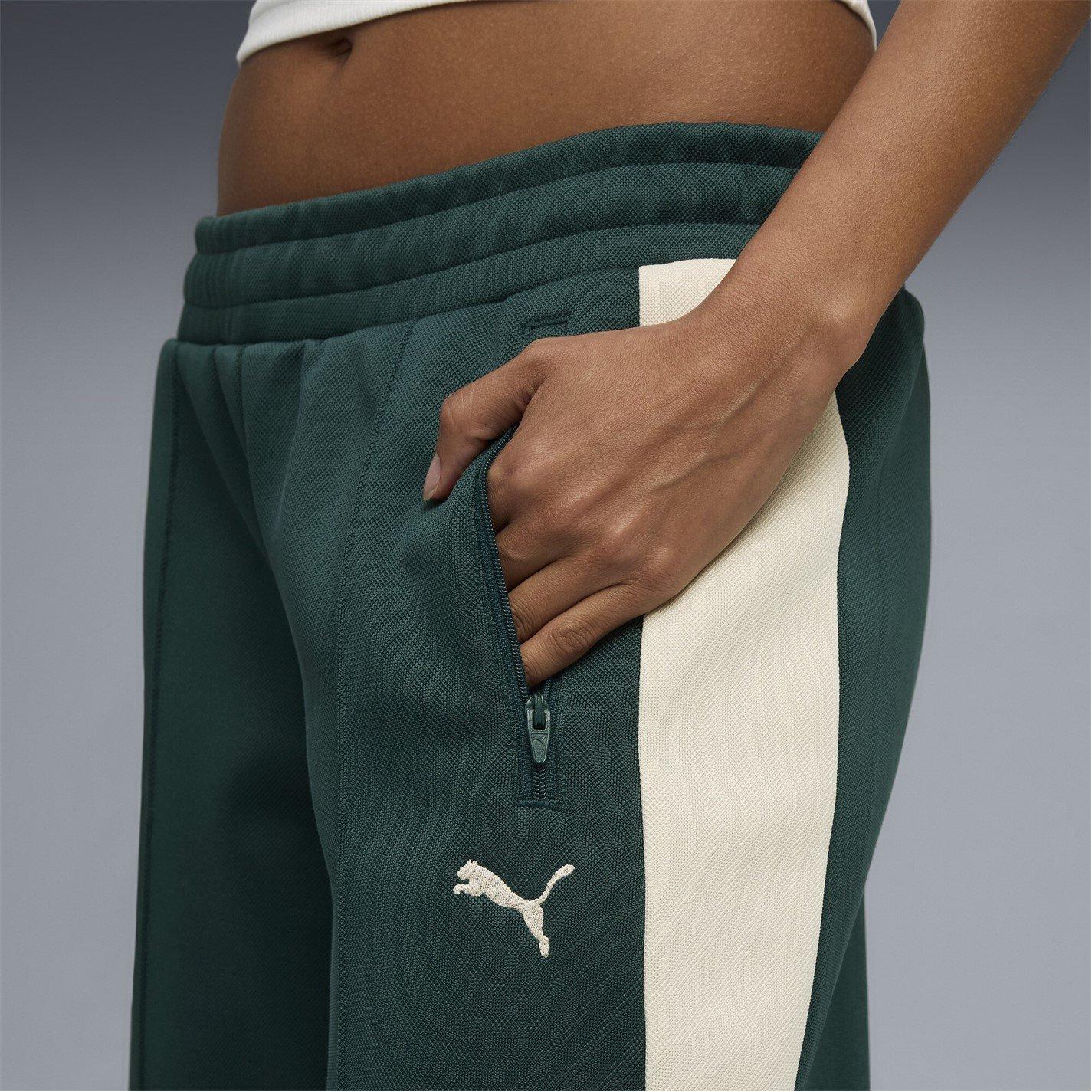 Green Terrain - Puma - Womens T7 Low Rise Open Hem Poly Joggers - 3