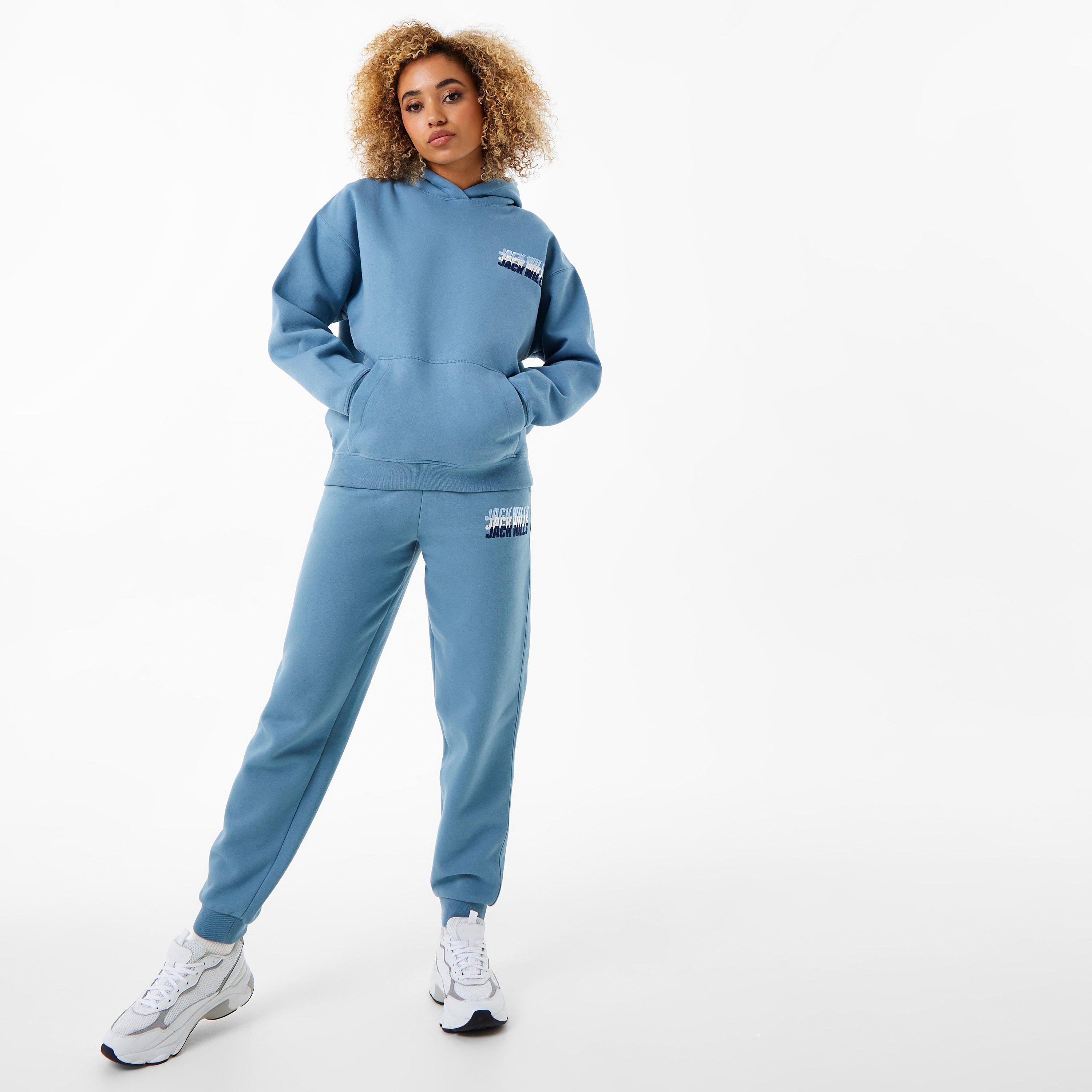 Azul sombra - Jack Wills - Stacked Graphic Jogger - 4