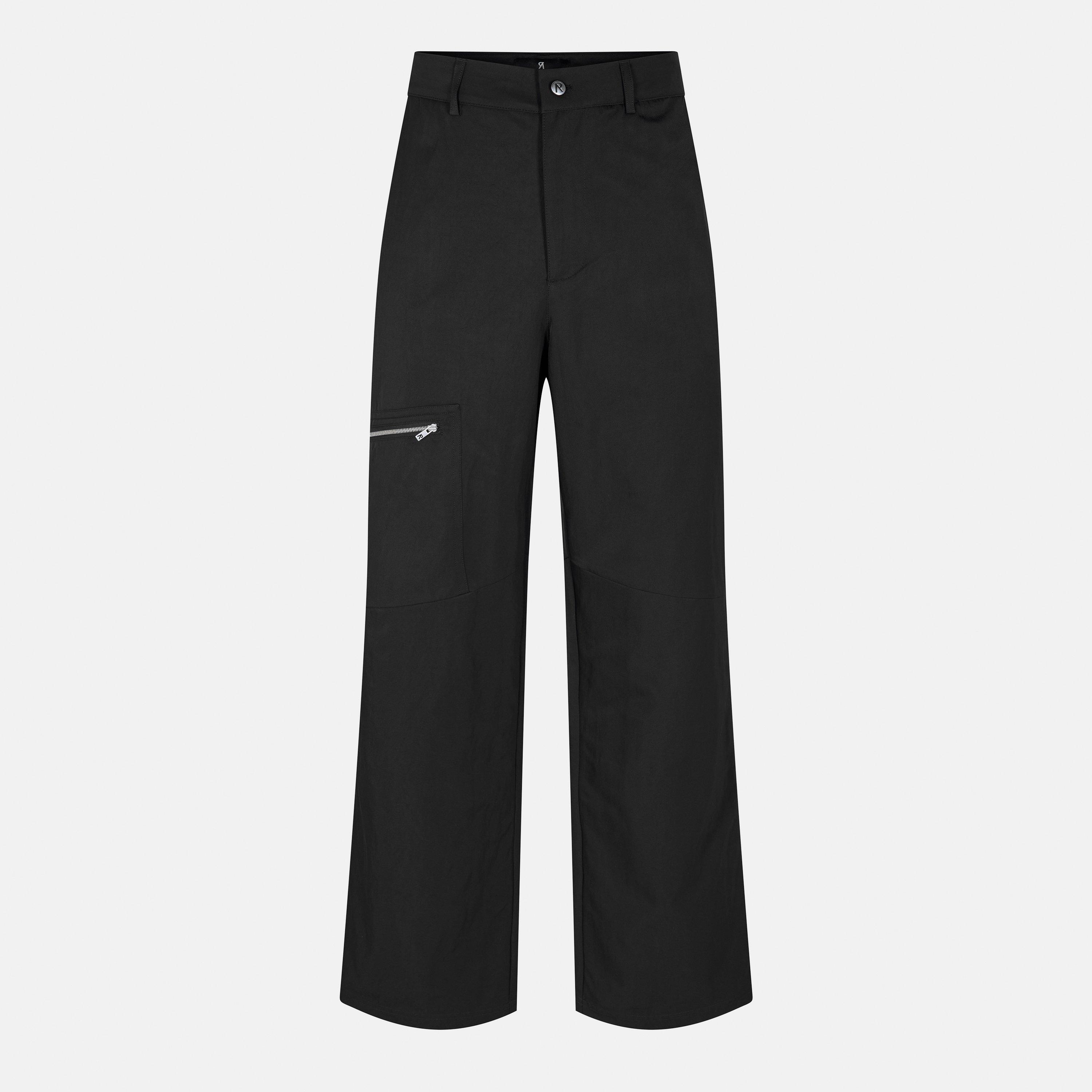 Jet Black - Represent - Men's Wide Leg Trousers - 1