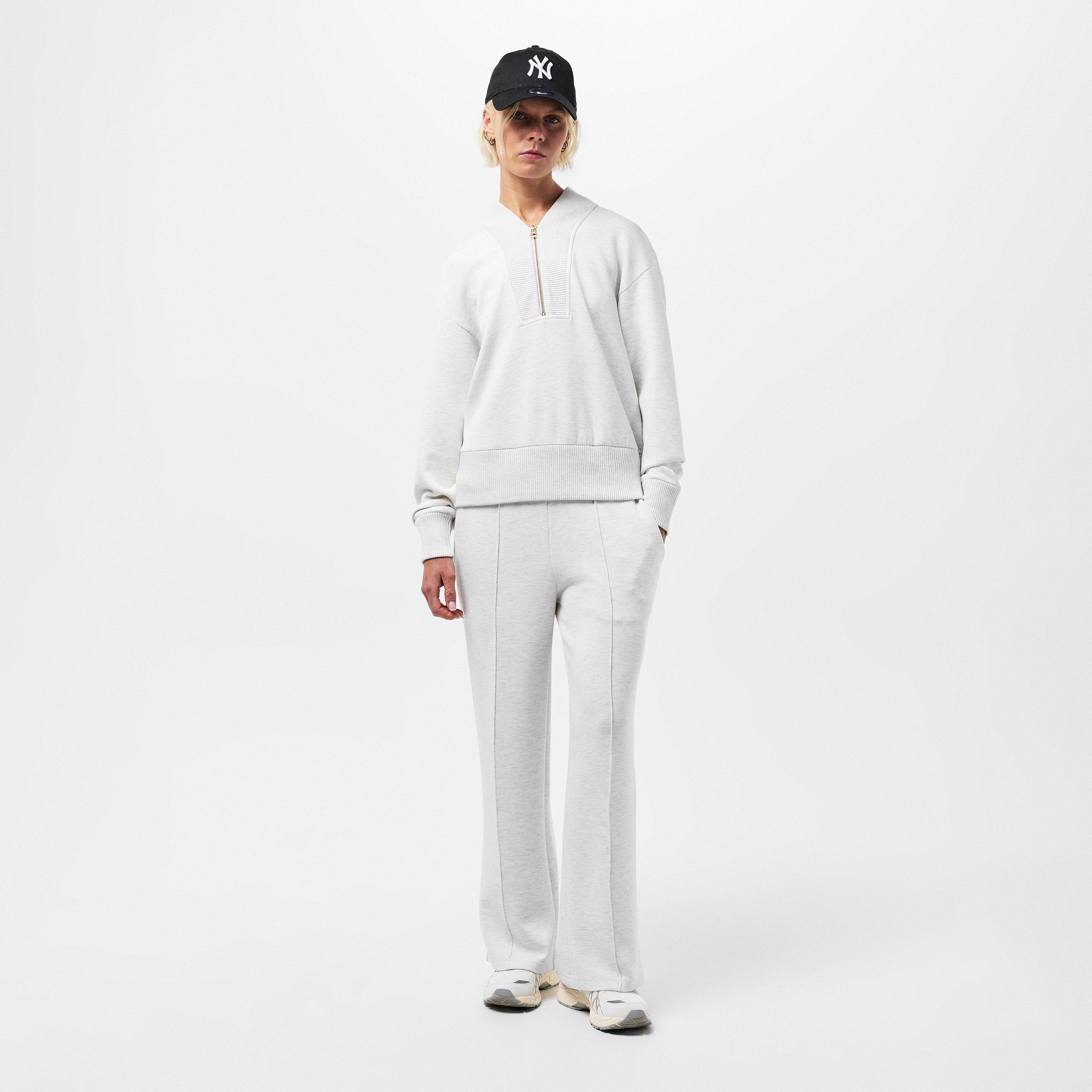 ivory marl - Varley - Wide 28 Jogging Bottoms - 6