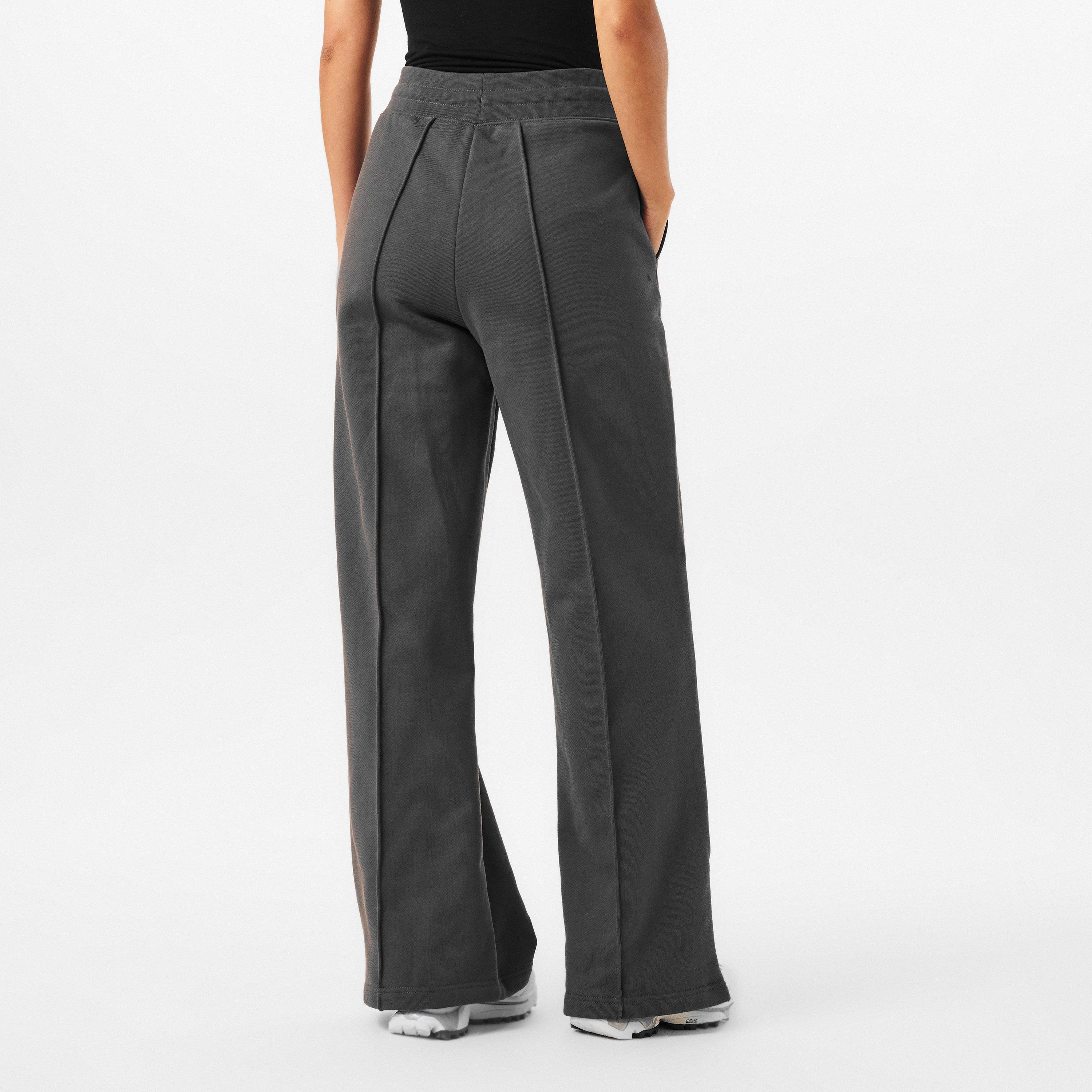 Charcoal - The North Face - Women's TNF Dome Wide Leg Open Hem Woven Joggers - 4