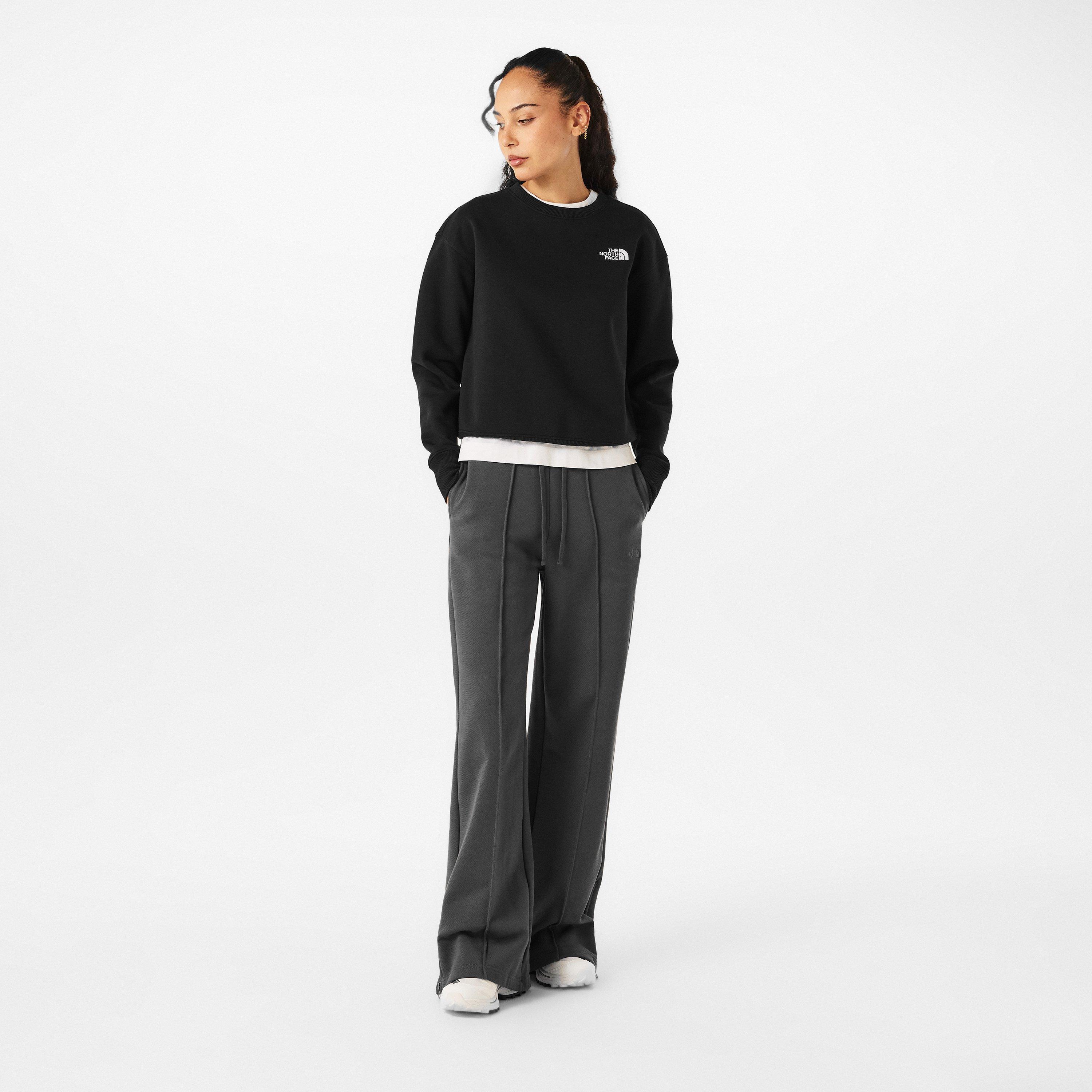 Charcoal - The North Face - Women's TNF Dome Wide Leg Open Hem Woven Joggers - 6