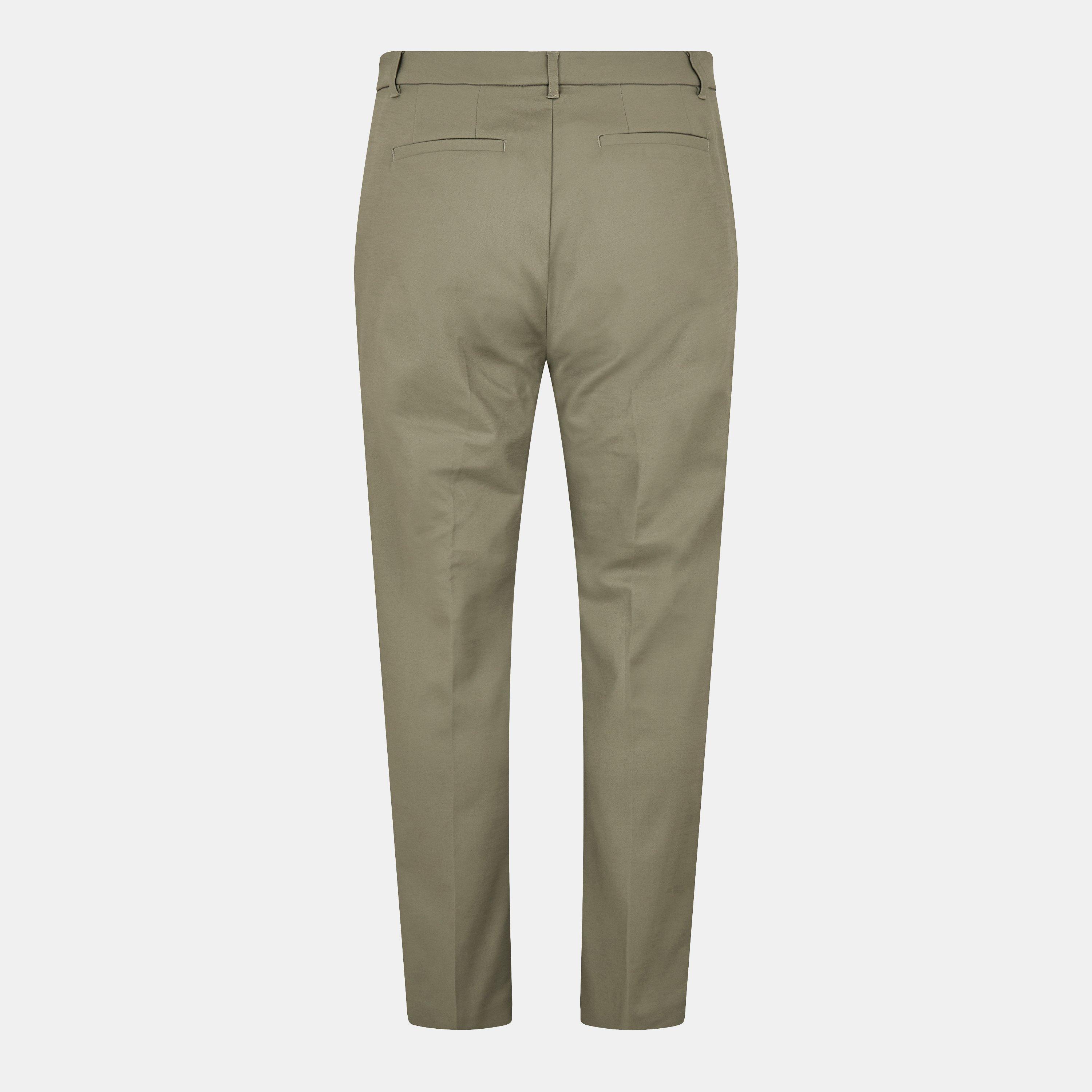 Sage Green - Lauren by Ralph Lauren - Double-Faced Stretch Trousers - 2