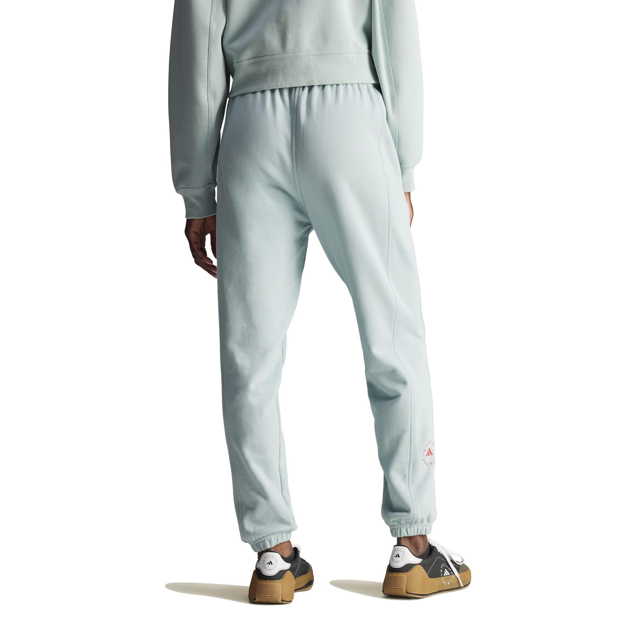 tactile green - adidas by Stella McCartney - Women's Regular Closed Hem Jersey Joggers - 2