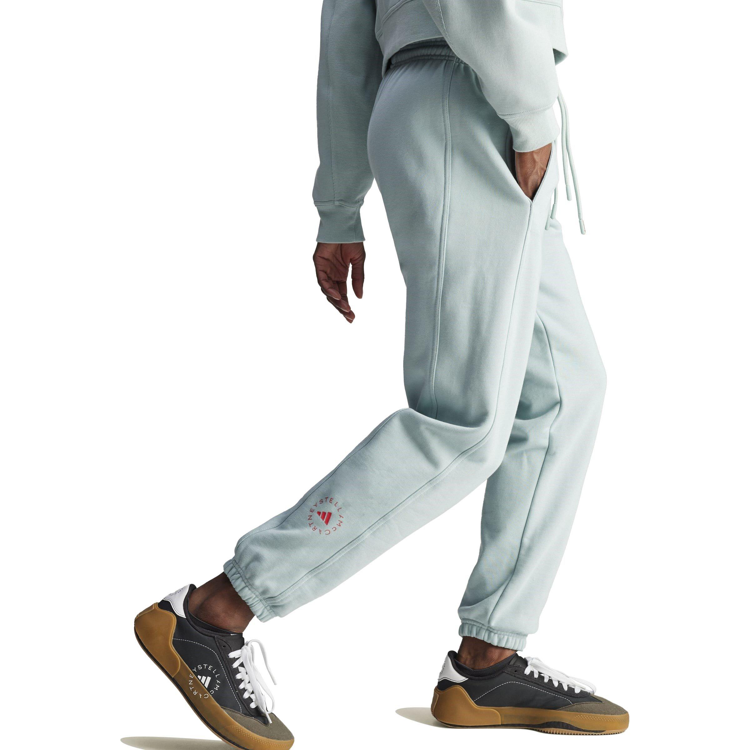 tactile green - adidas by Stella McCartney - Women's Regular Closed Hem Jersey Joggers - 5