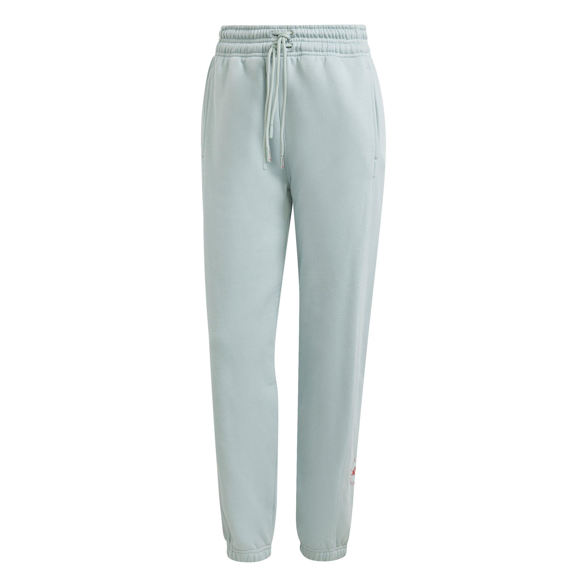 tactile green - adidas by Stella McCartney - Women's Regular Closed Hem Jersey Joggers - 6