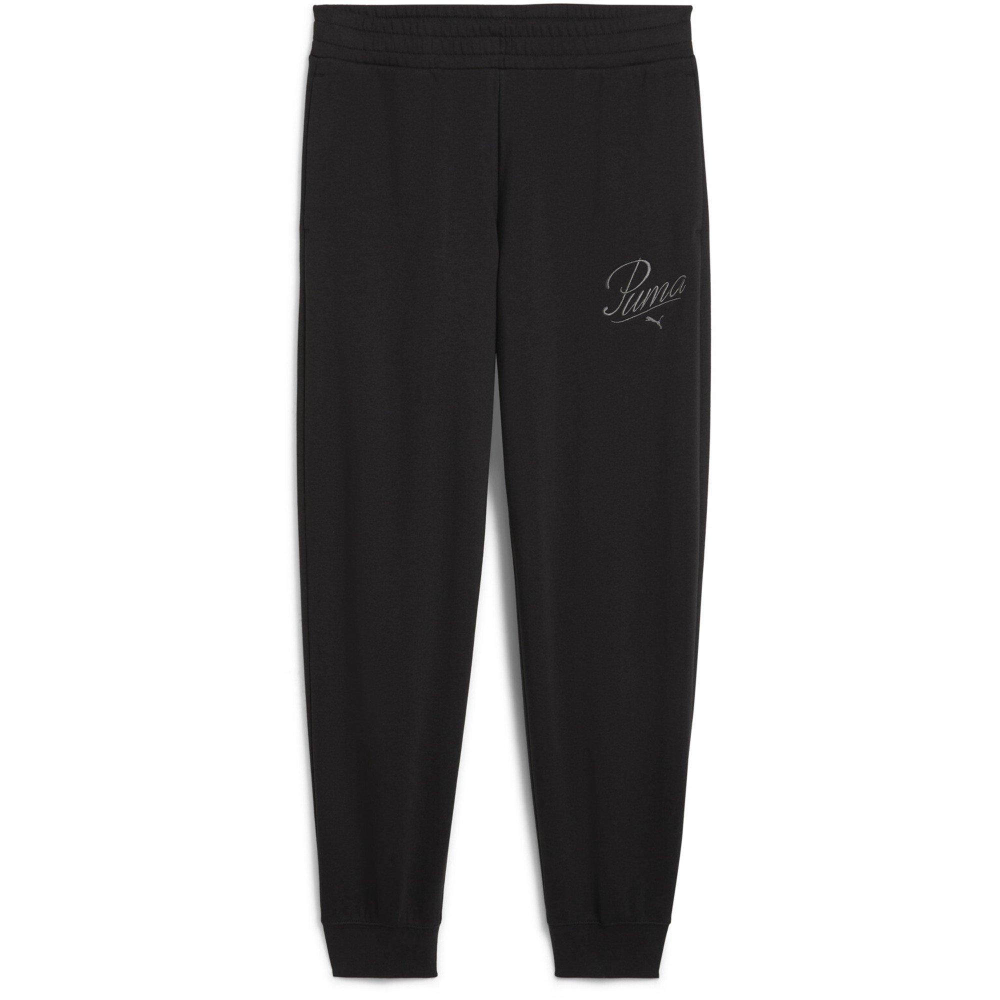 Puma Ess Script Comfort Sweatpants Tr Cl Joggers Womens