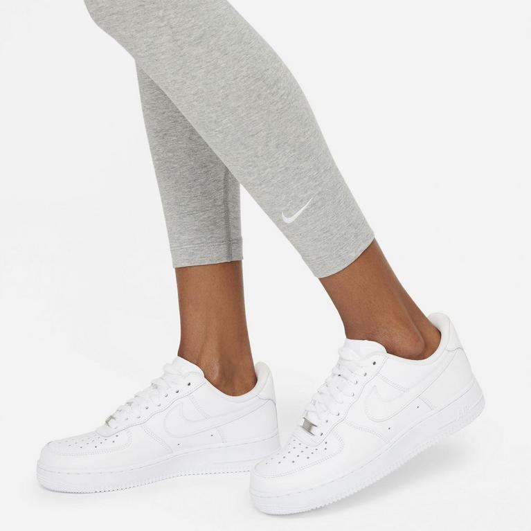 Gris - Nike - Sportswear Essential 7/8 Mid-Rise Leggings Womens - 4