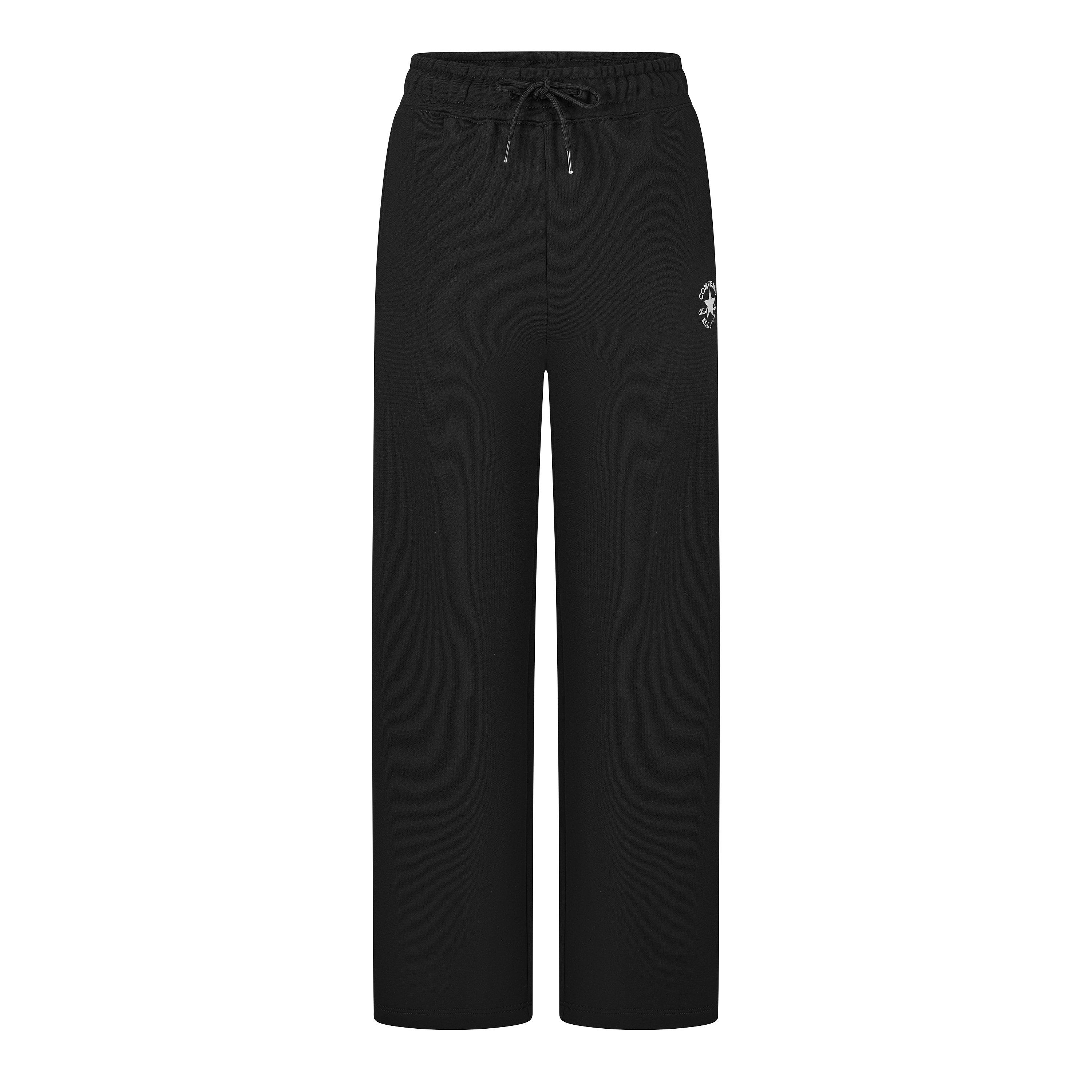 001-Converse - Converse - Women's Fleece Pants Open Hem Jogging Bottoms - 1