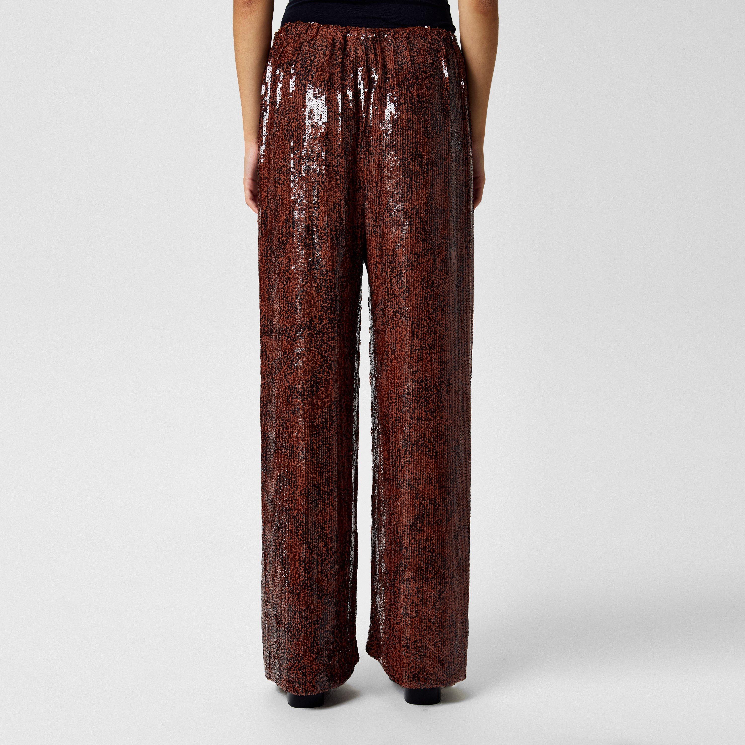 Khaki - Dries Van Noten - Wide Trousers - 3