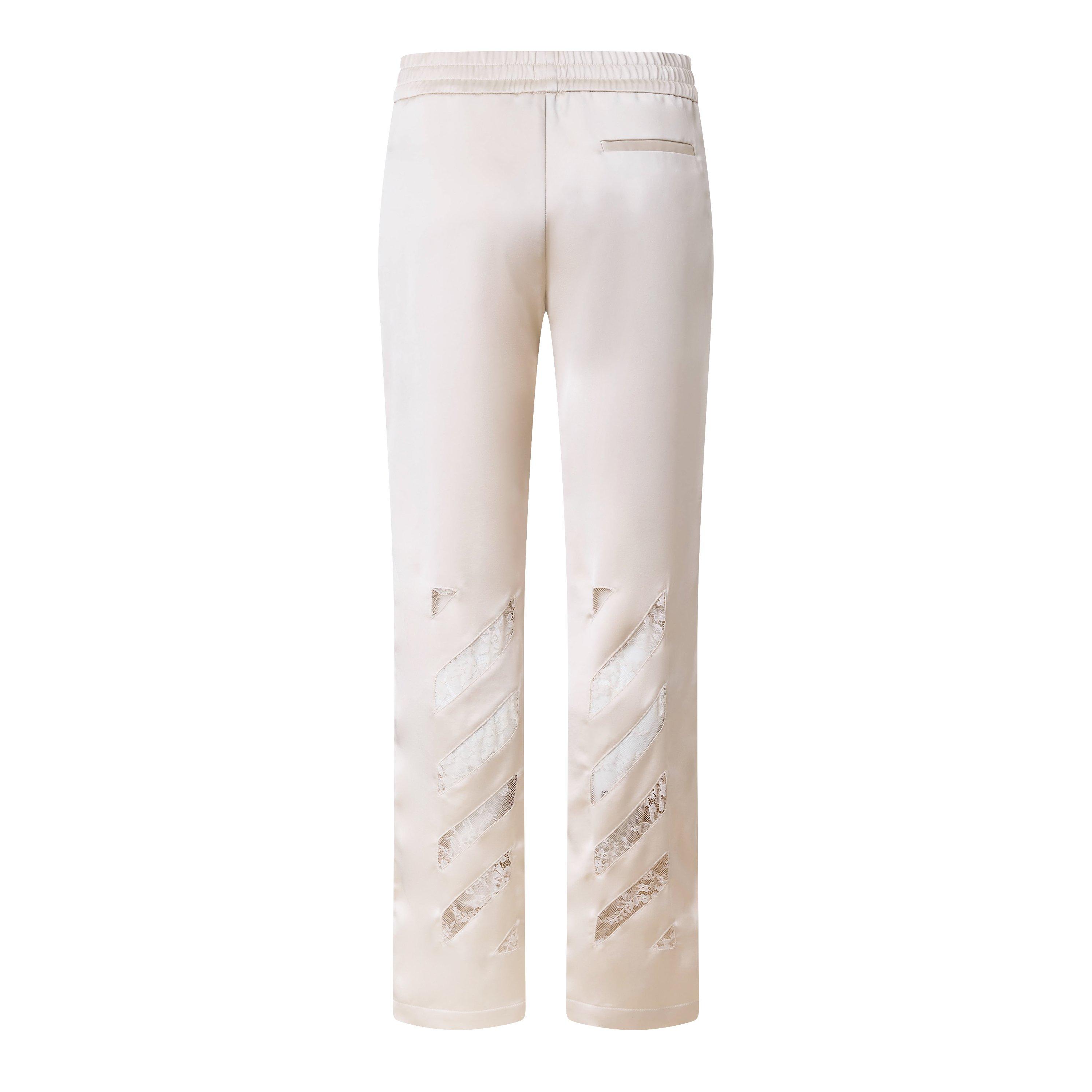 Cream - Off White - Off Diag Trk Trs Ld63 - 2