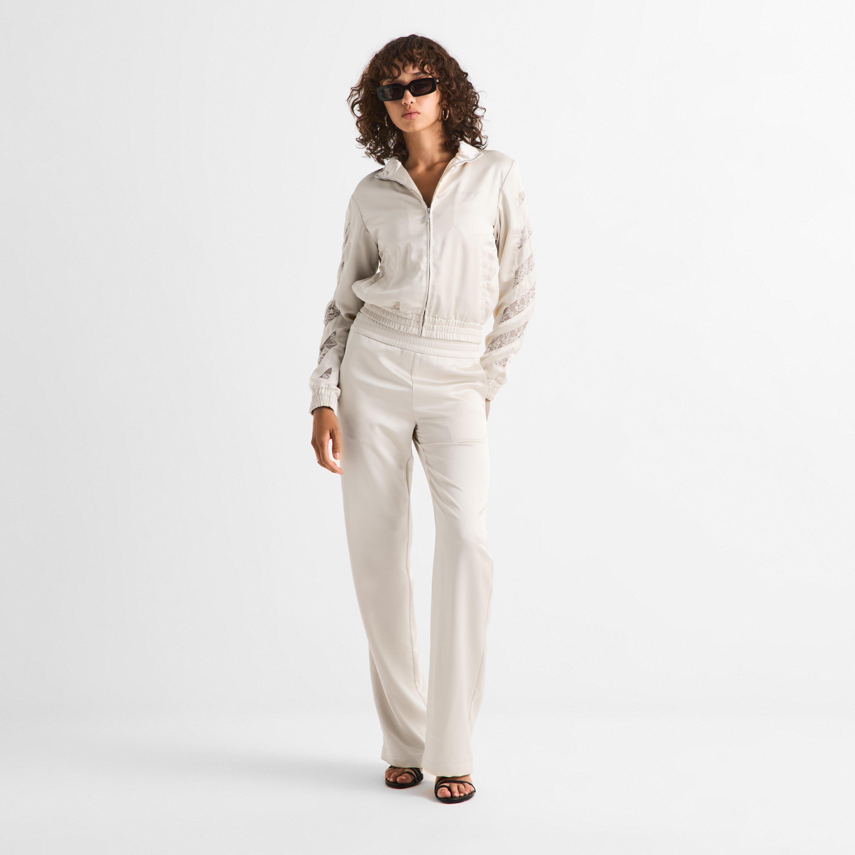 Cream - Off White - Off Diag Trk Trs Ld63 - 6