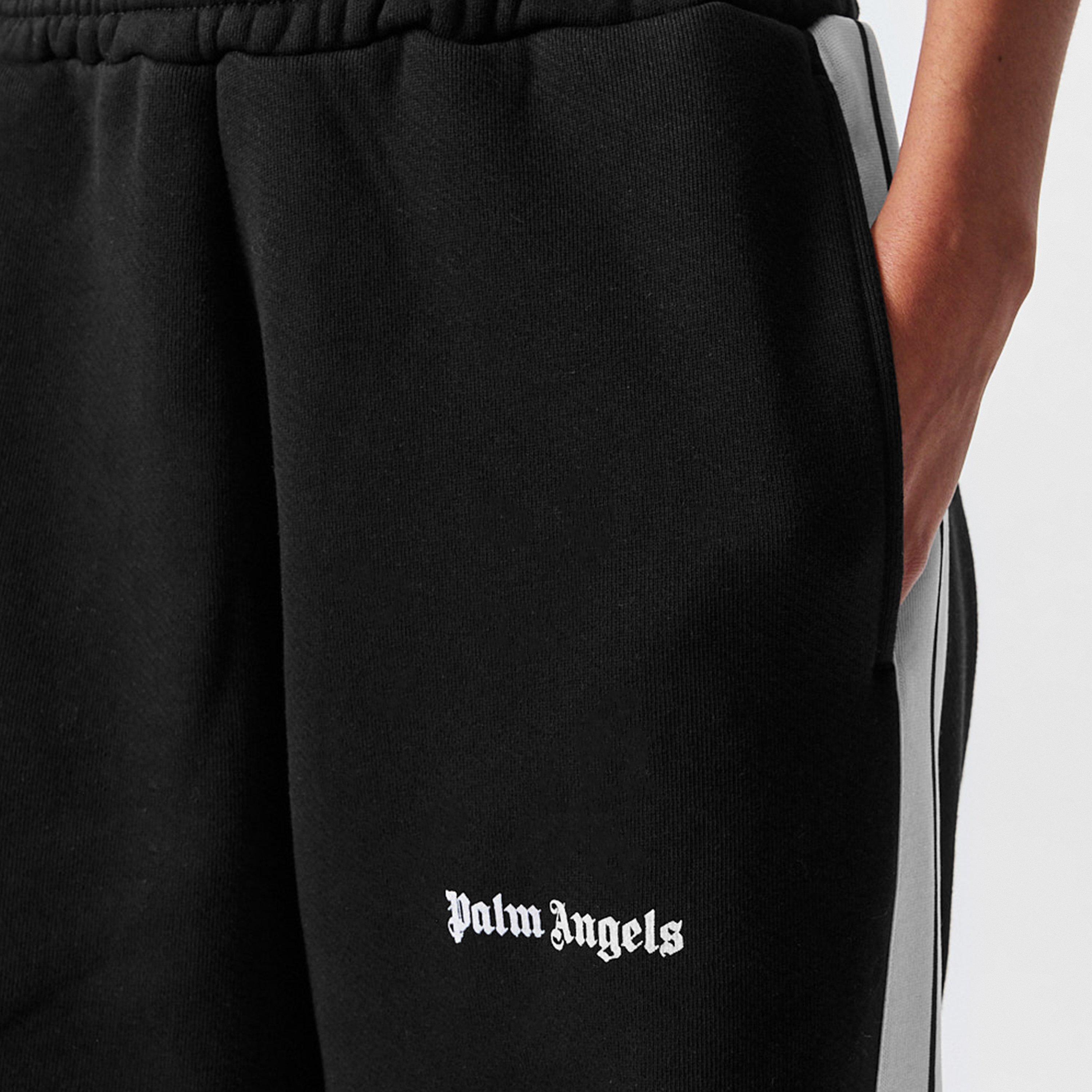Black/White - Palm Angels - Classic Logo Tracksuit Bottoms - 5