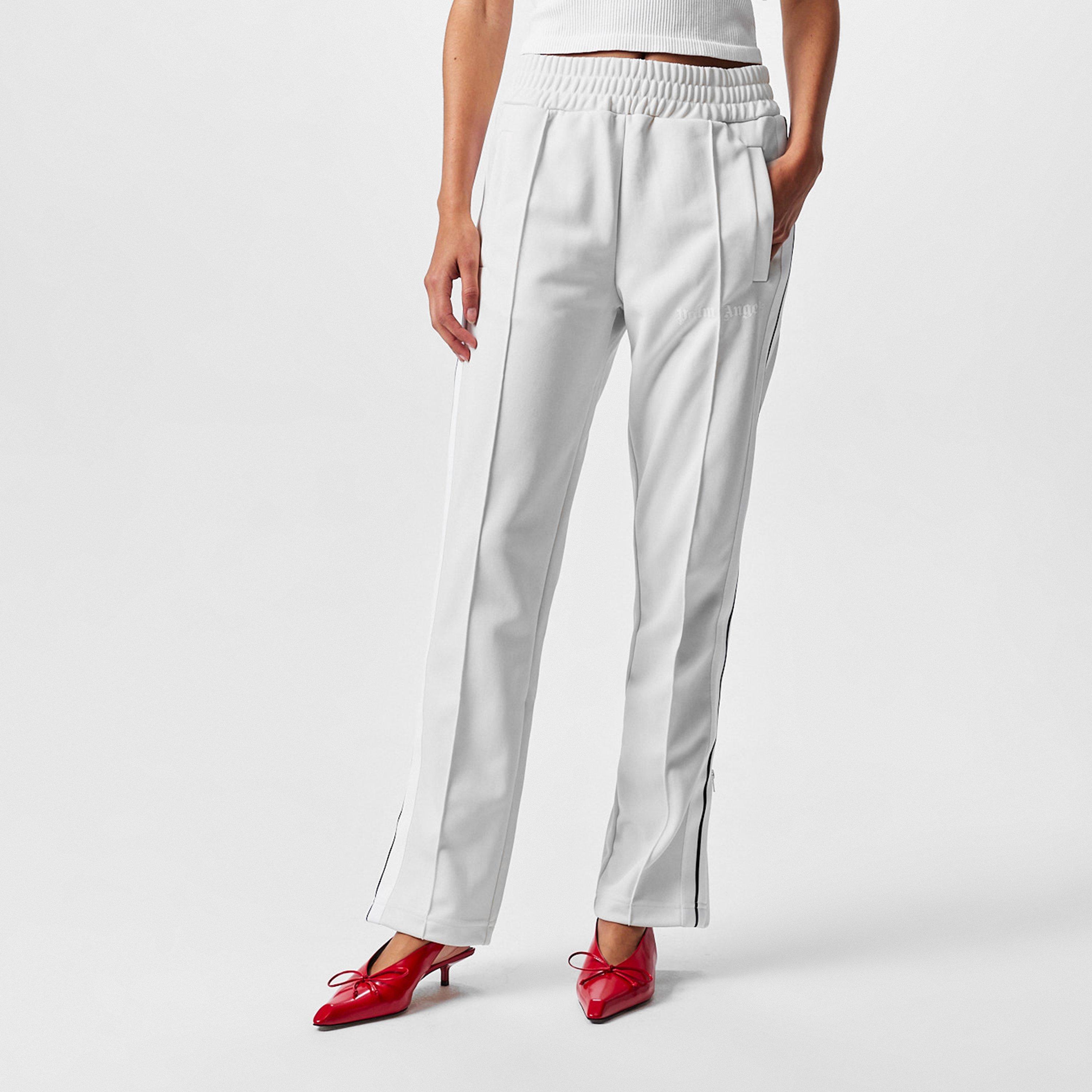 White - Palm Angels - Classic Track Pants - 3