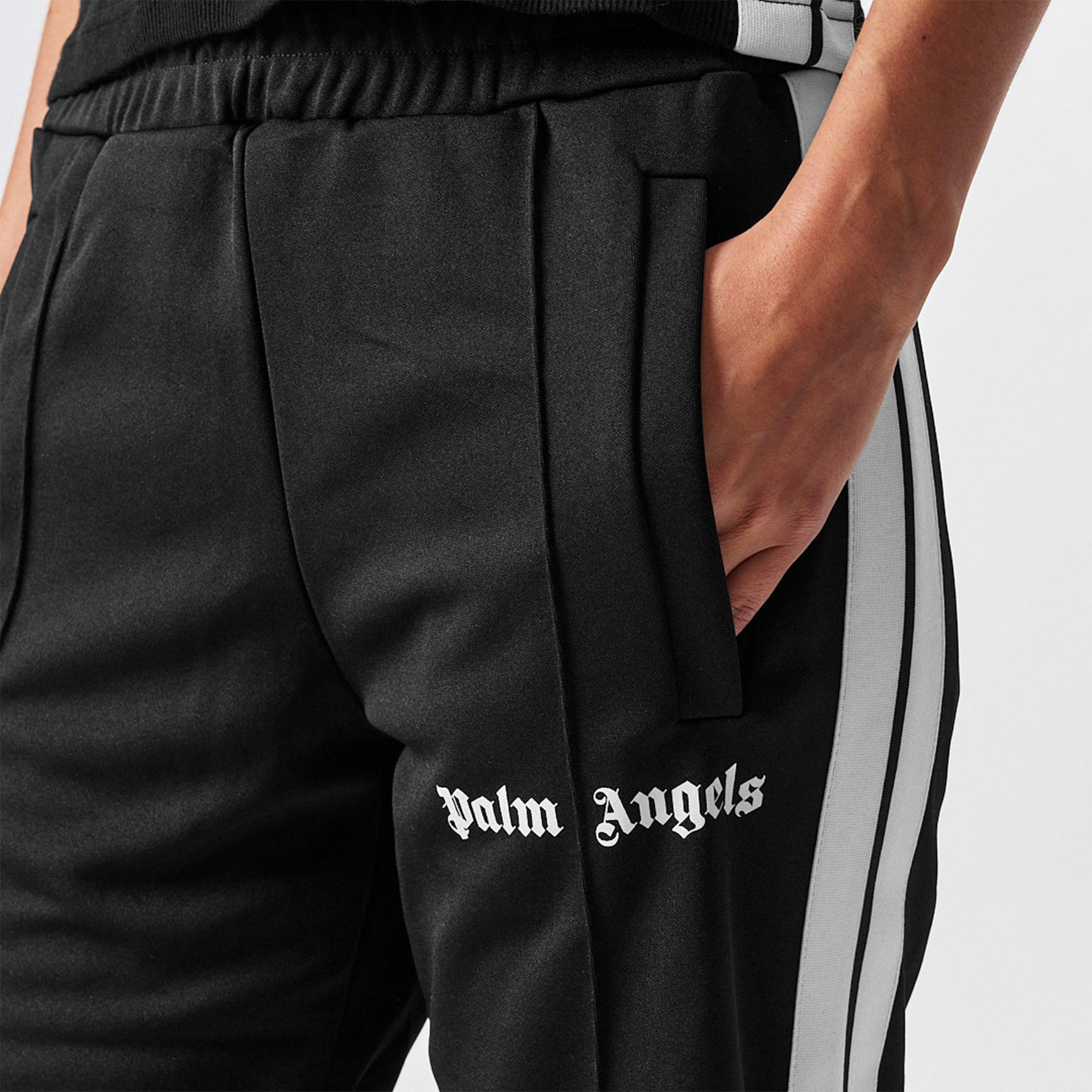 Black/White - Palm Angels - Classic Track Pants - 5