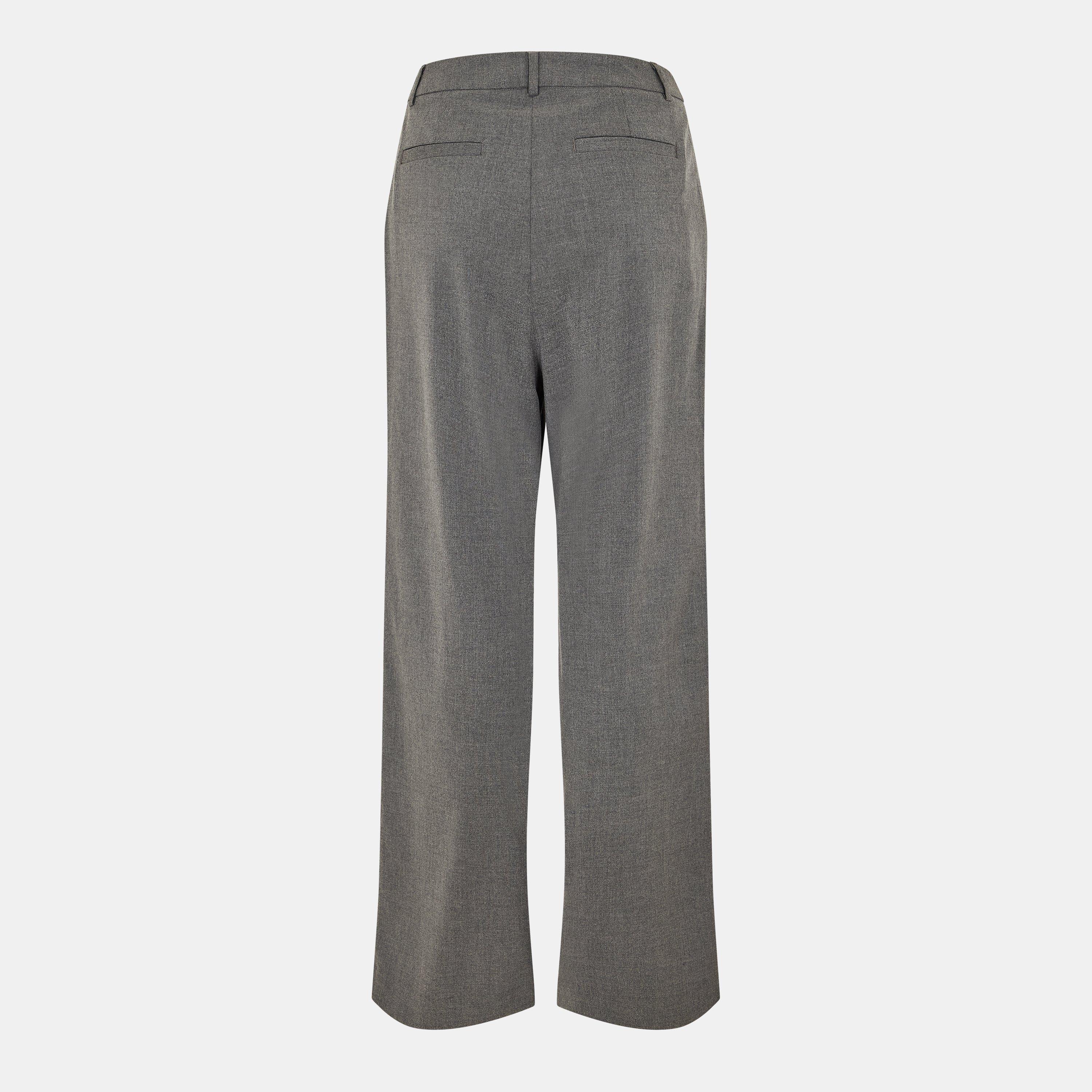 Charcoal - Jack Wills - Wide Leg Tailored Trousers - 2
