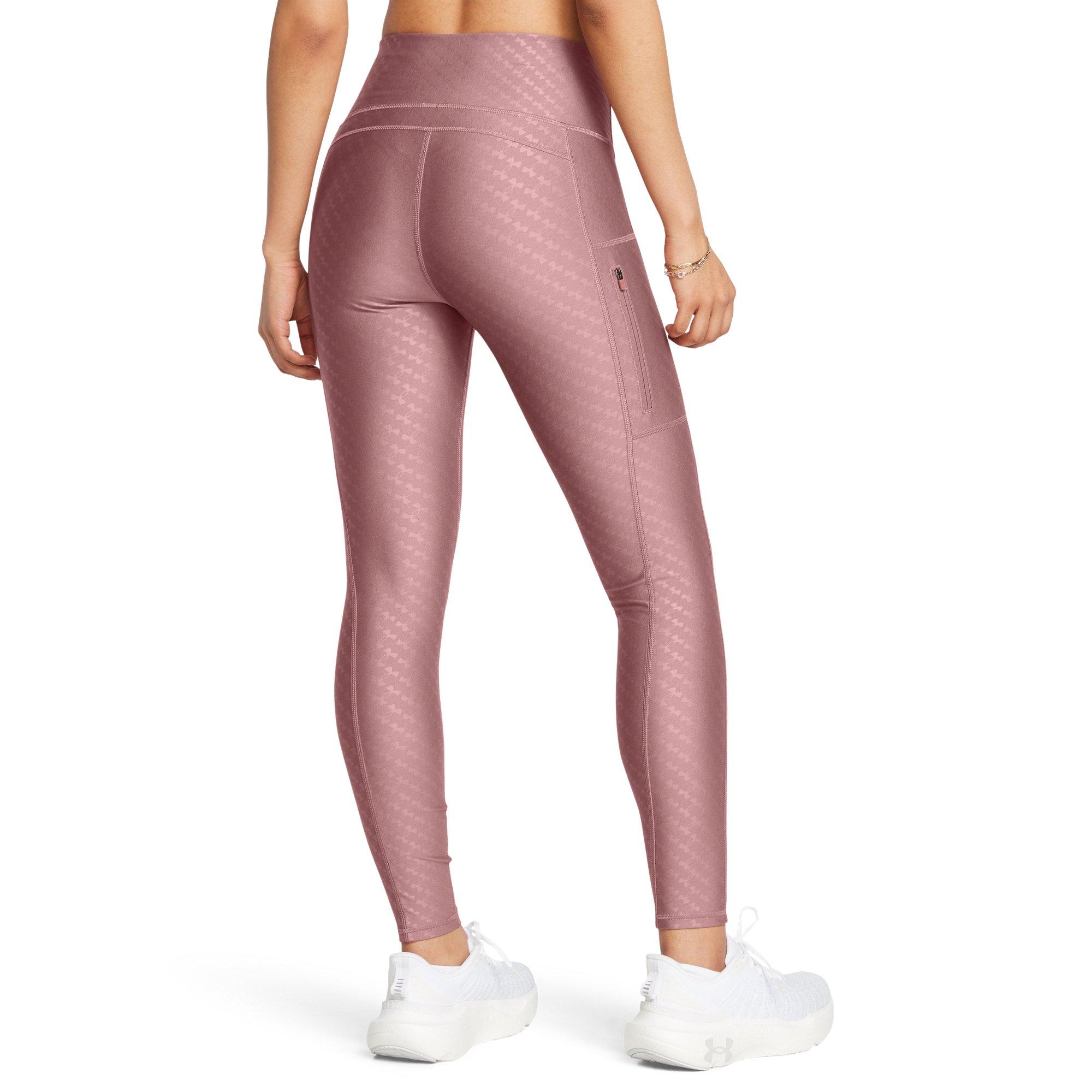Bruin - Under Armour - Women's Emboss HeatGear Compression-Fit High-Waisted Leggings - 4