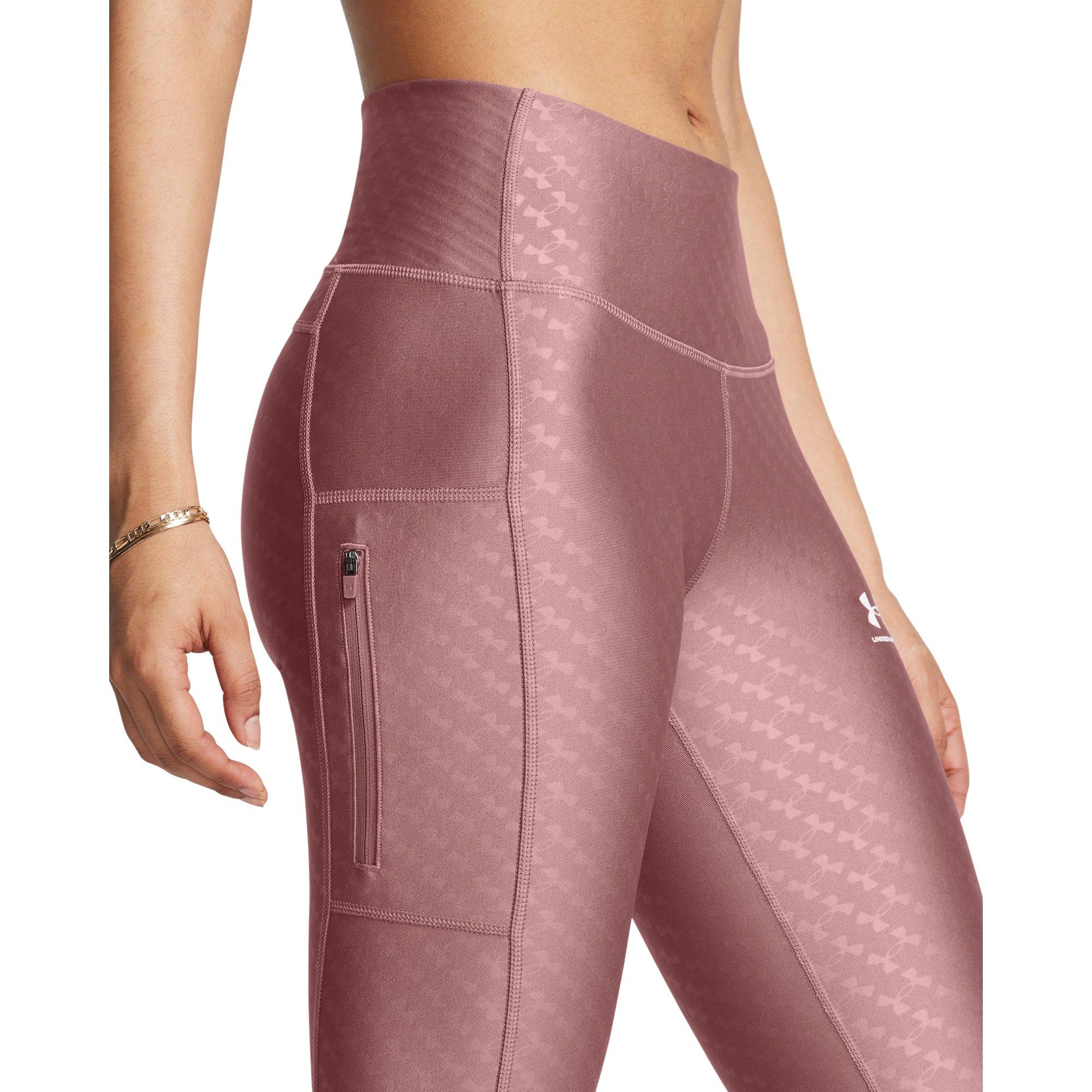 Bruin - Under Armour - Women's Emboss HeatGear Compression-Fit High-Waisted Leggings - 6