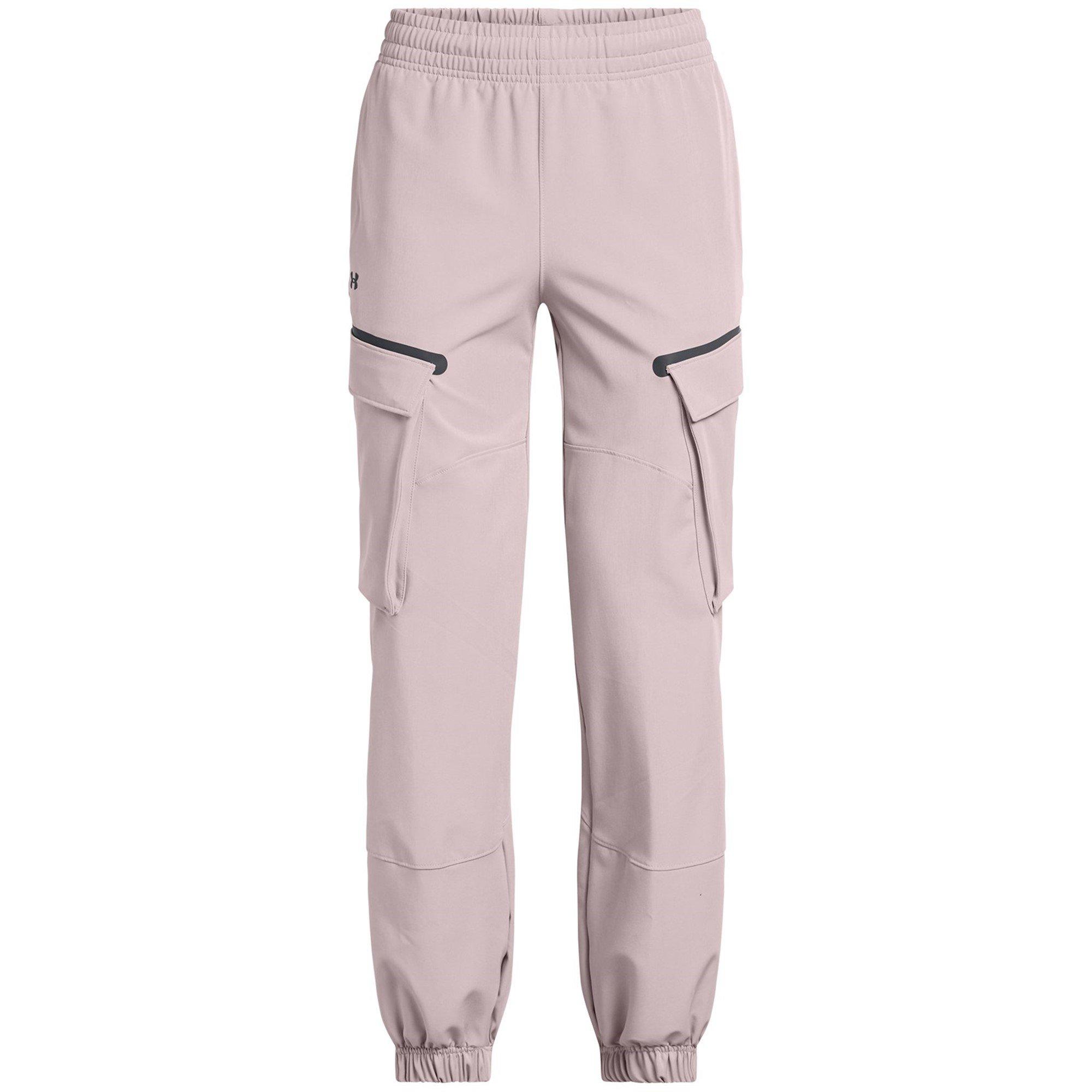 Under Armour Women's Unstoppable Closed Hem Jersey Joggers - Grey - 16 (XL)