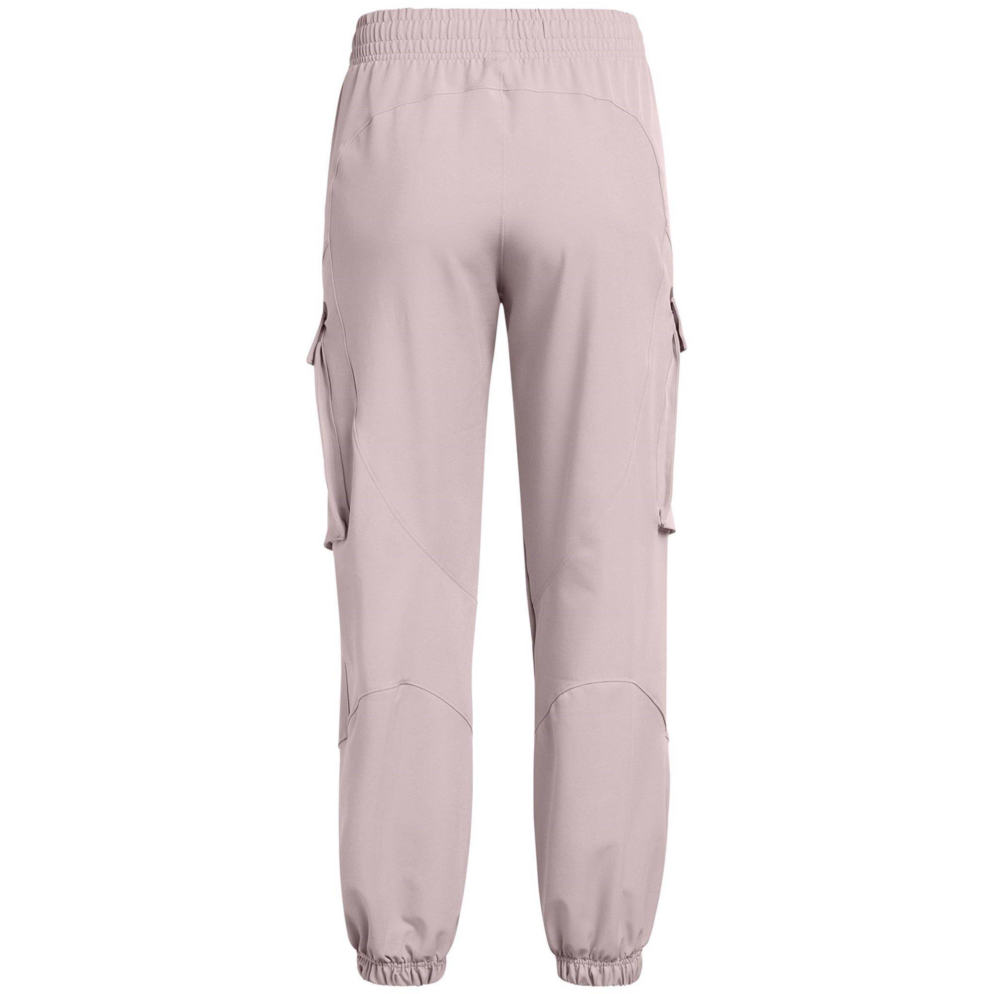 Gris - Under Armour - Women's Unstoppable Closed Hem Jersey Joggers - 2