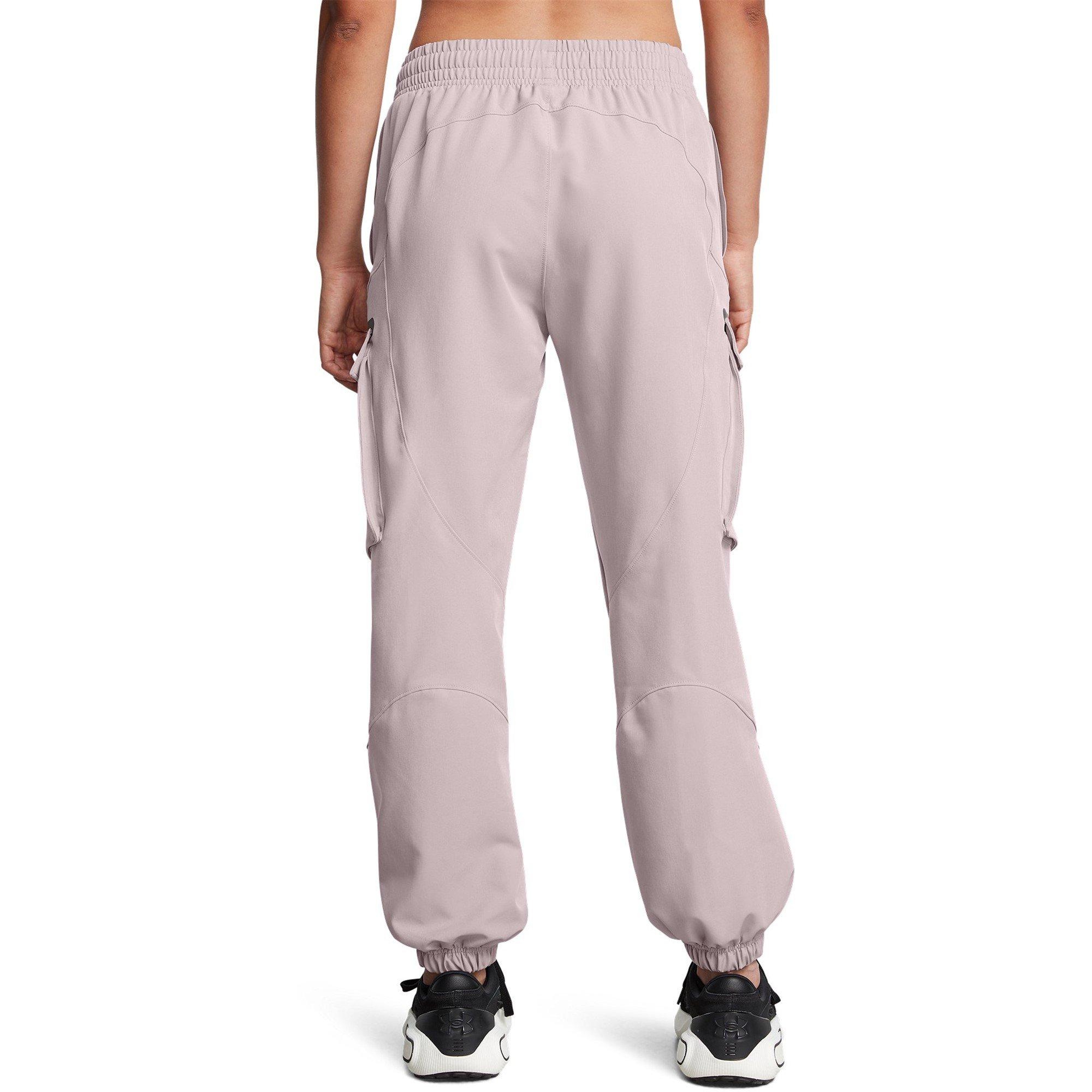 Gris - Under Armour - Women's Unstoppable Closed Hem Jersey Joggers - 4