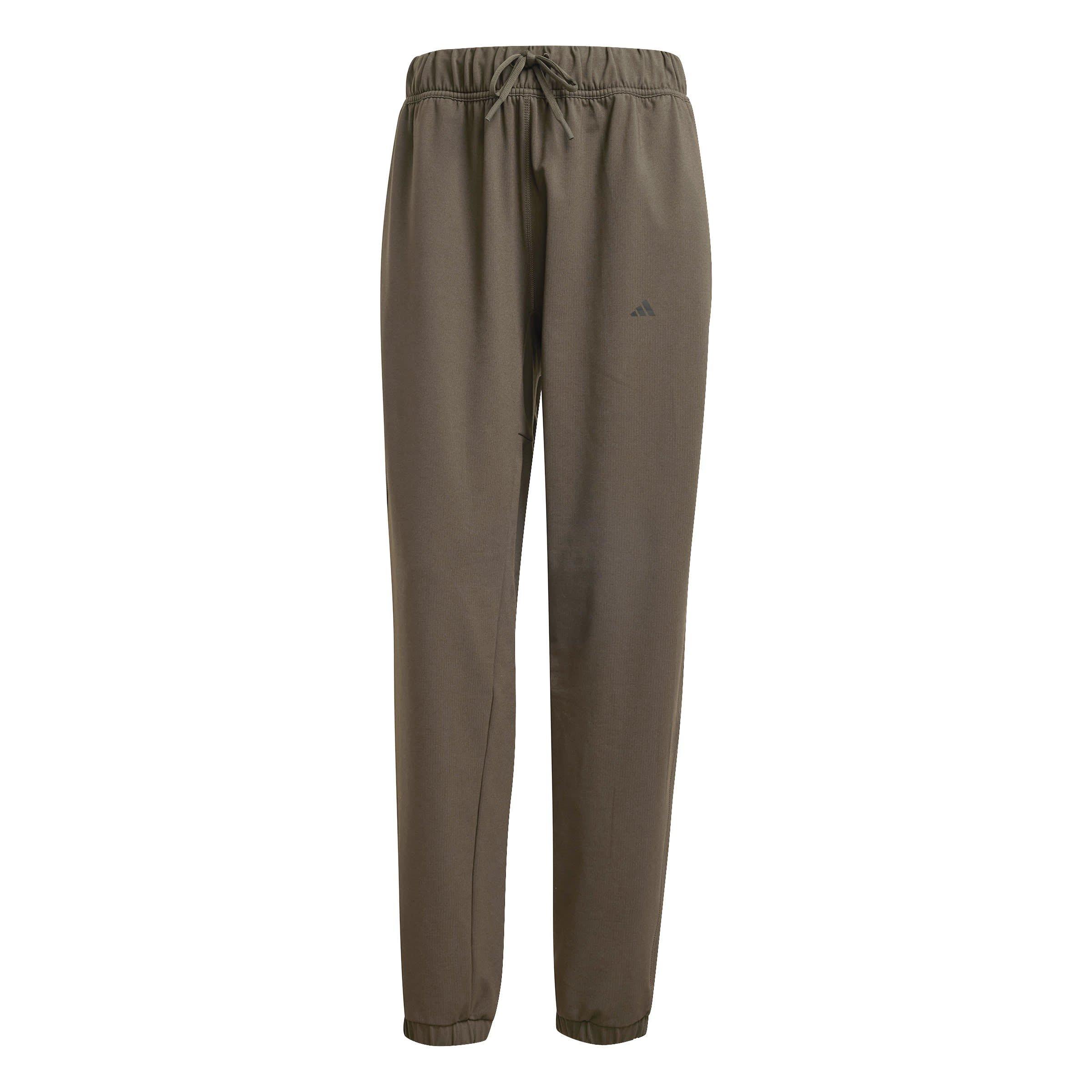 adidas Power Loose Fit French Terry Jogging Bottoms Womens