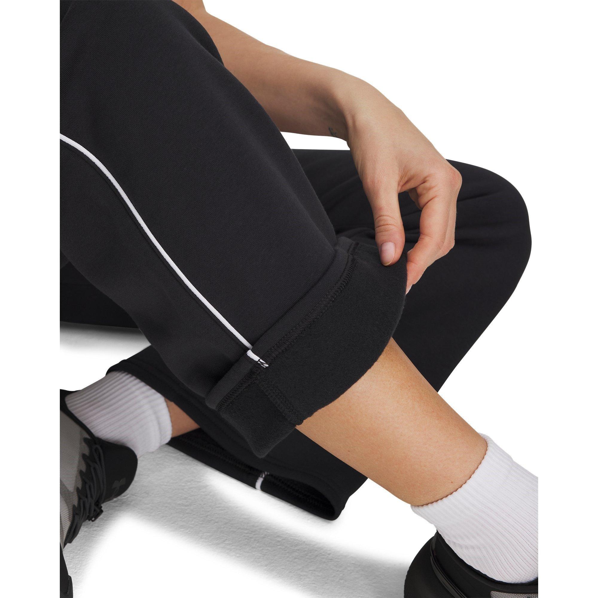 Black - Under Armour - Rival Jersey Leggings - 3