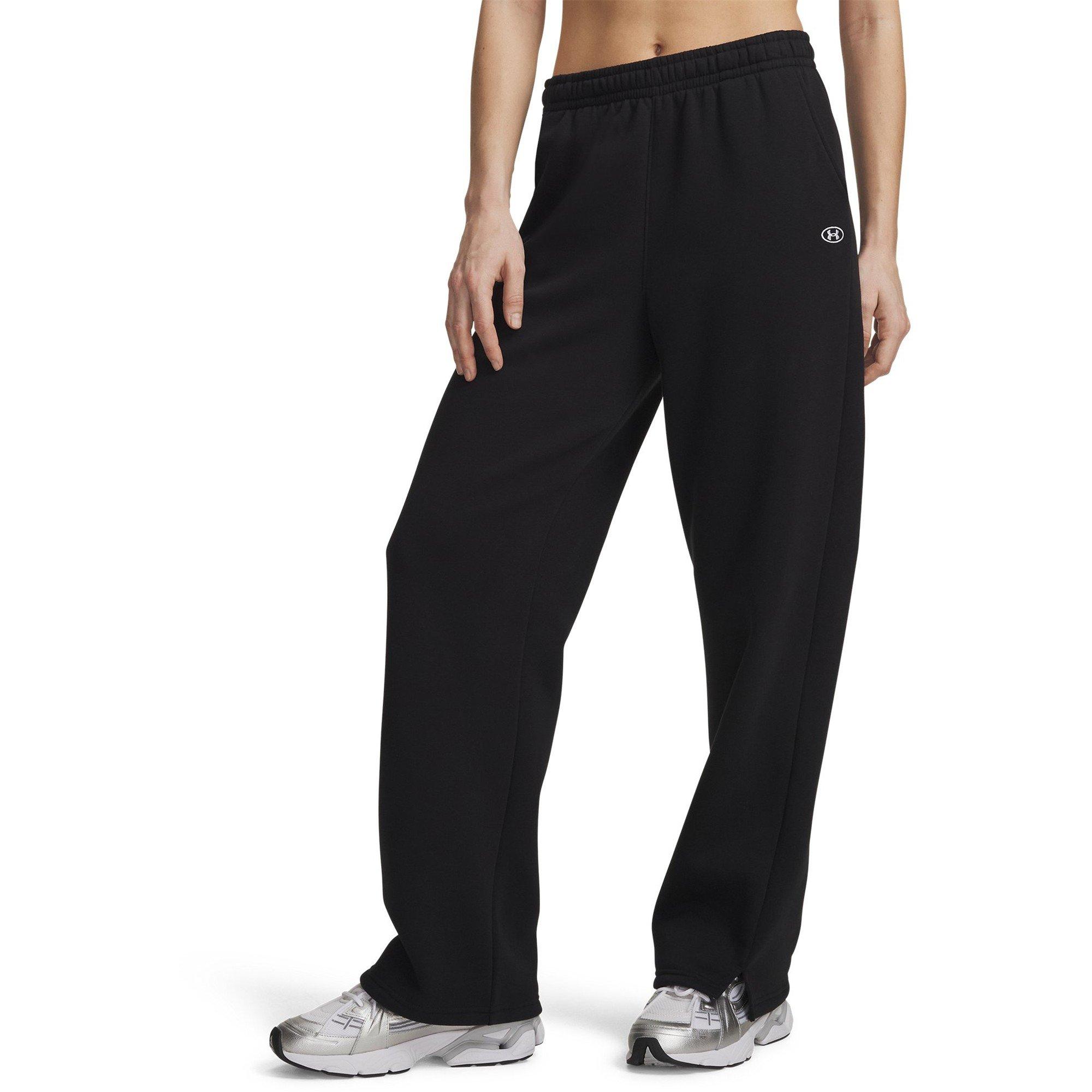 Noir Ultime - Under Armour - Women's Rival Fleece Straight Joggers - 1