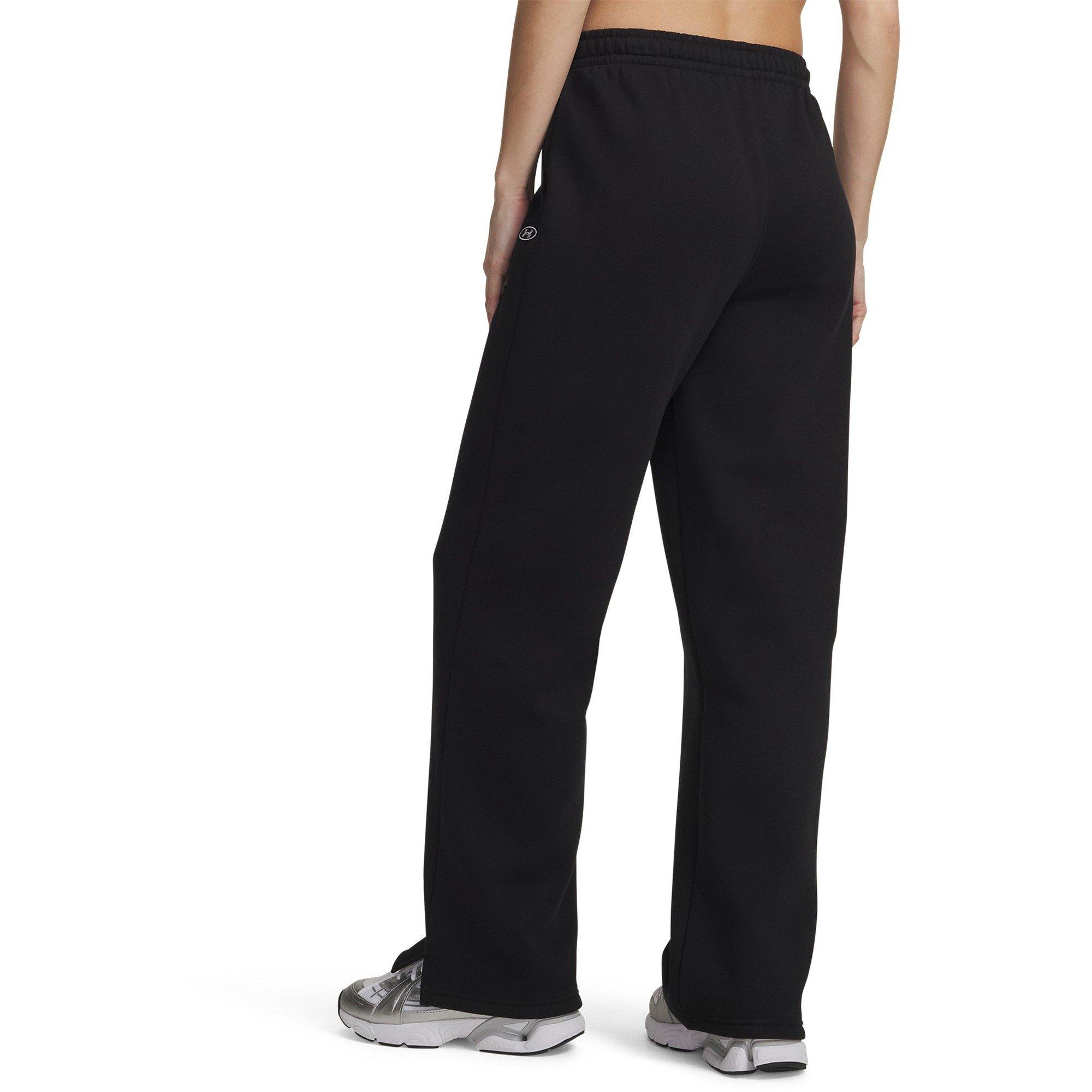 Noir Ultime - Under Armour - Women's Rival Fleece Straight Joggers - 2