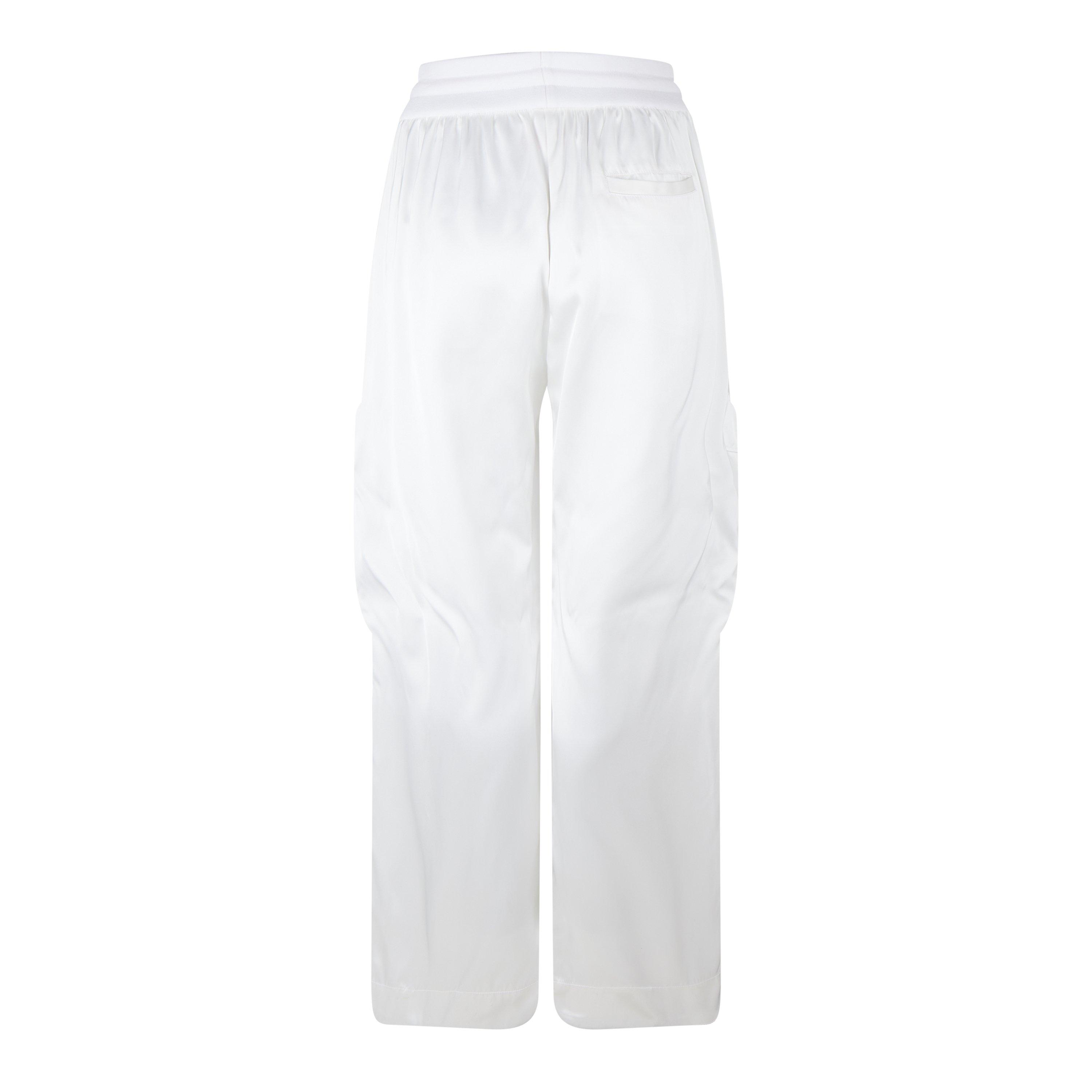 White No Color - Off White - Women's Duchesse Cargo Trousers - 2