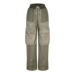 Off White Mesh Cargo Trousers