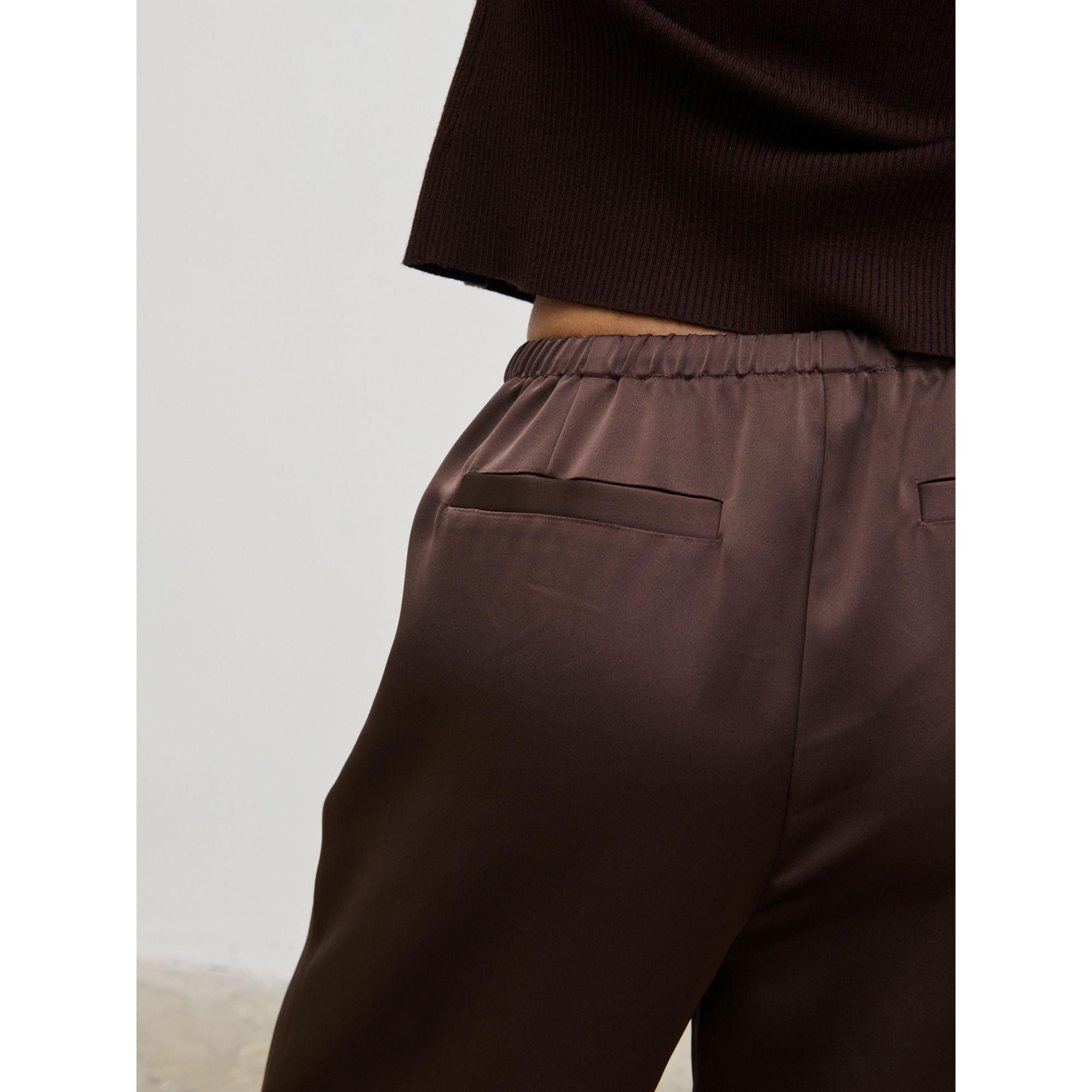 Chocolate Brown - Pretty Lavish - P.Lavish Breya Satin Ld64 - 5