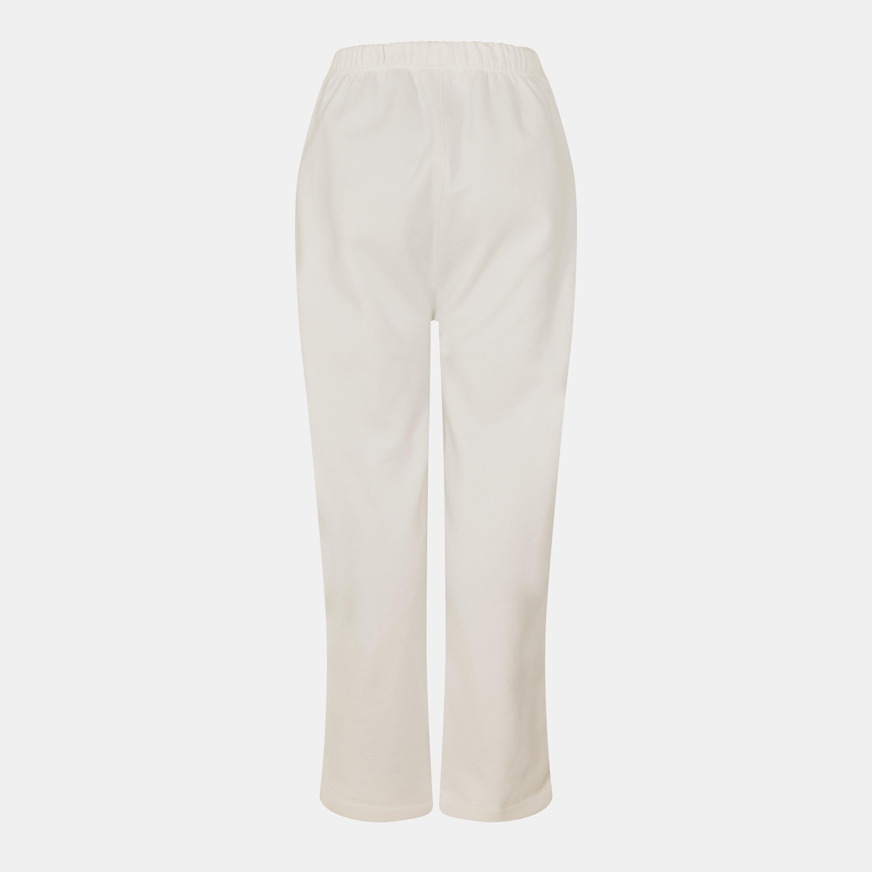 Cloud White - Fear Of God Essentials - Women's Open Hem Jogging Bottoms - 2