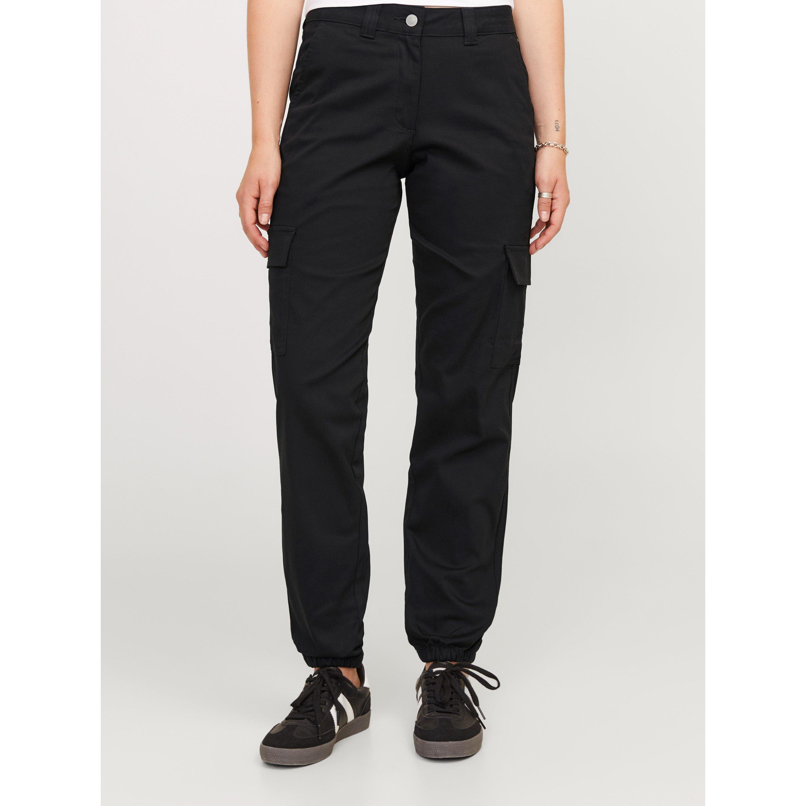 Jjxx Women's Kendal Cargo Trouser - Black - 8 (XS)