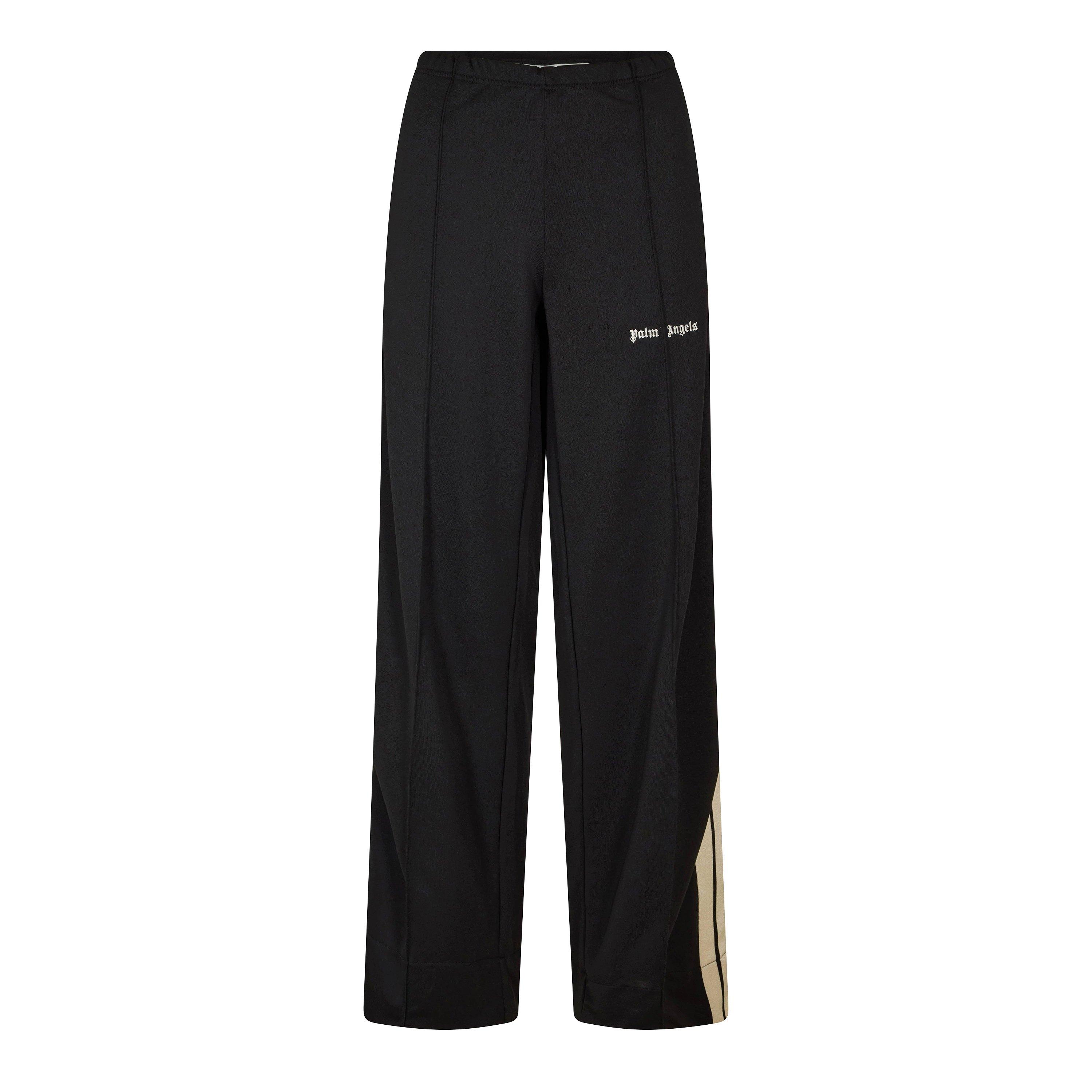 Black - Palm Angels - Women's Open Hem Fleece Joggers - 1