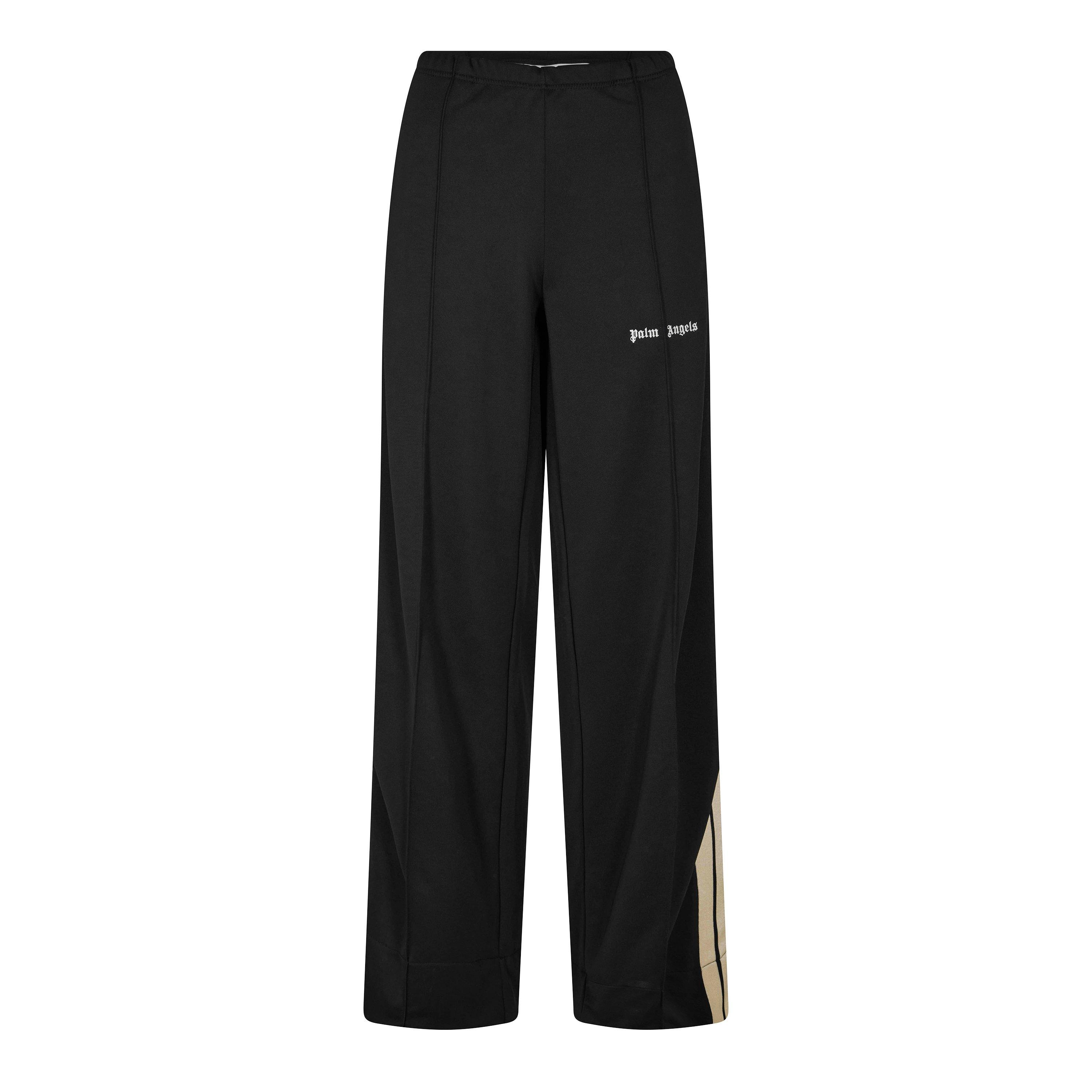 Palm Angels Women's Open Hem Fleece Joggers - Black - 16 (XL)
