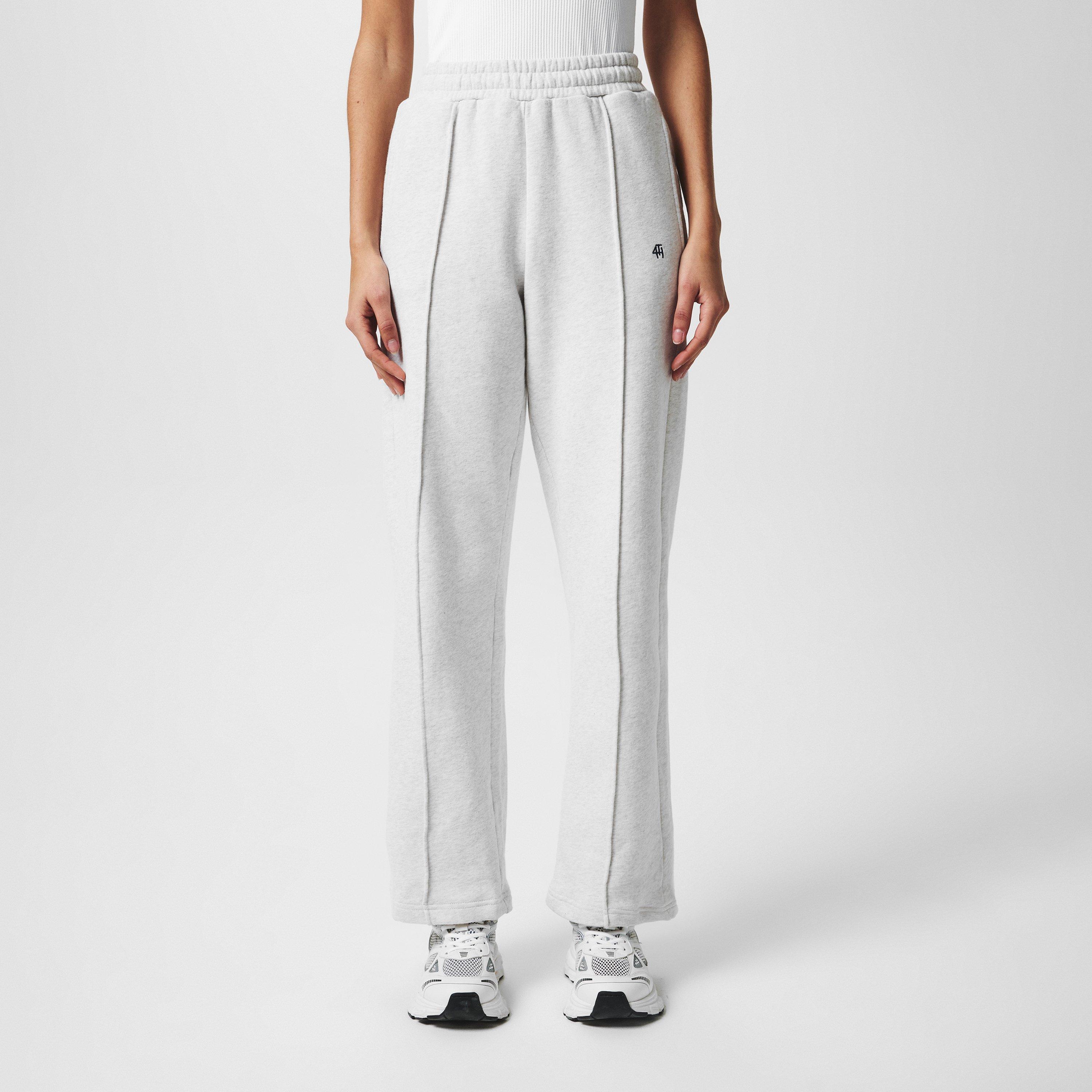GREY - 4th and Reckless - Womens Wide Leg Trousers - 3