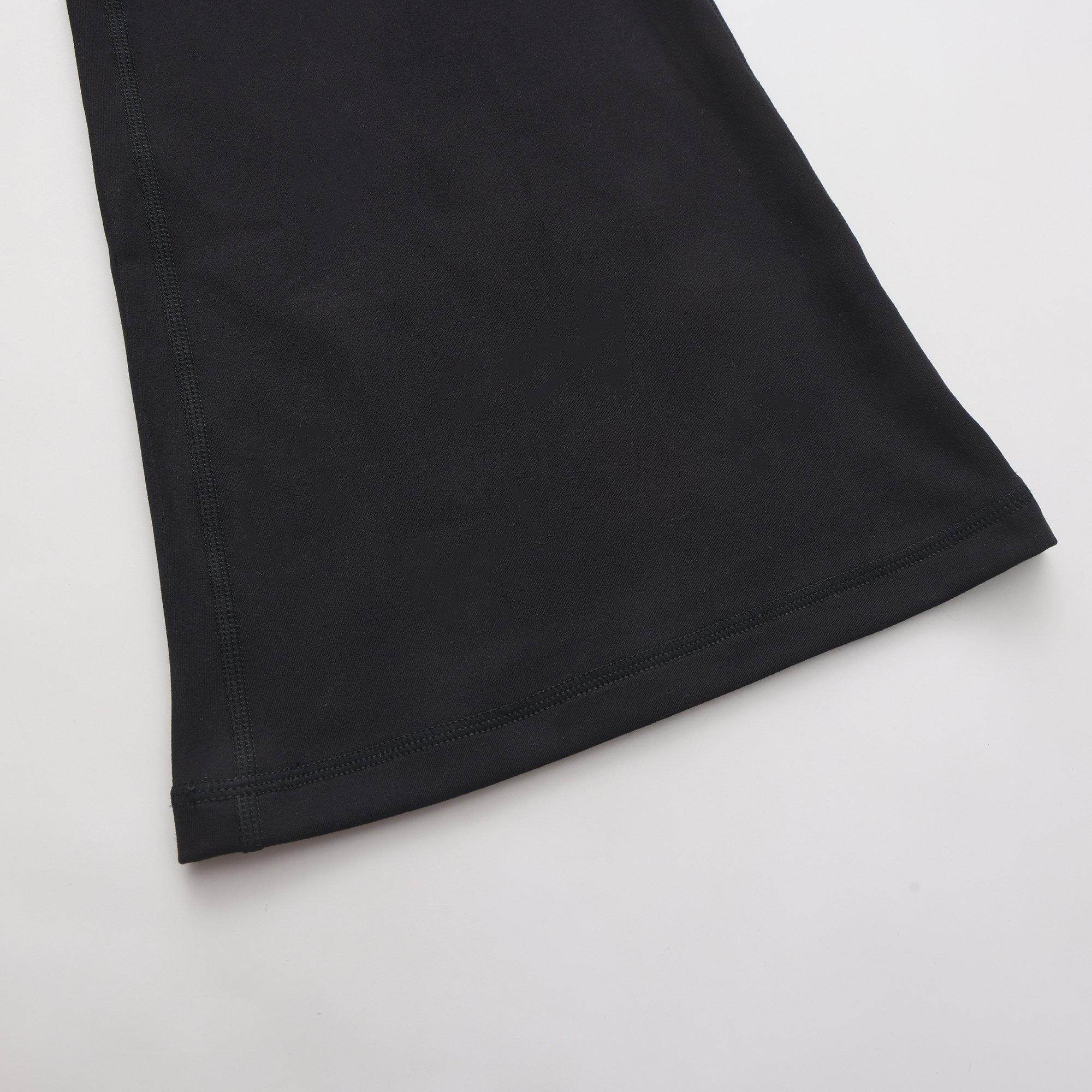 Black - LA Gear - LA Gear Crossover-Waist Flared Leggings Womens - 6